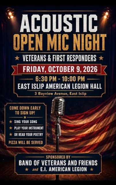 veterans and First Responders Open Mic