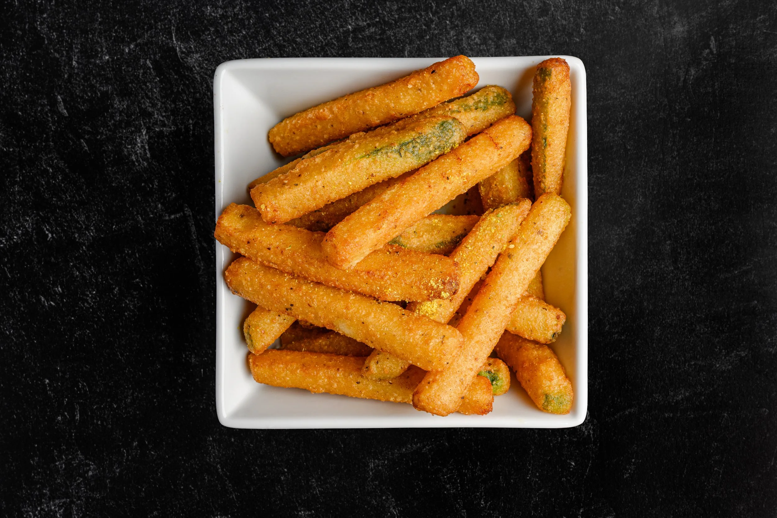 || FRIED ZUCCHINI FINGERS || + Comes with One Tzatziki Sauce 