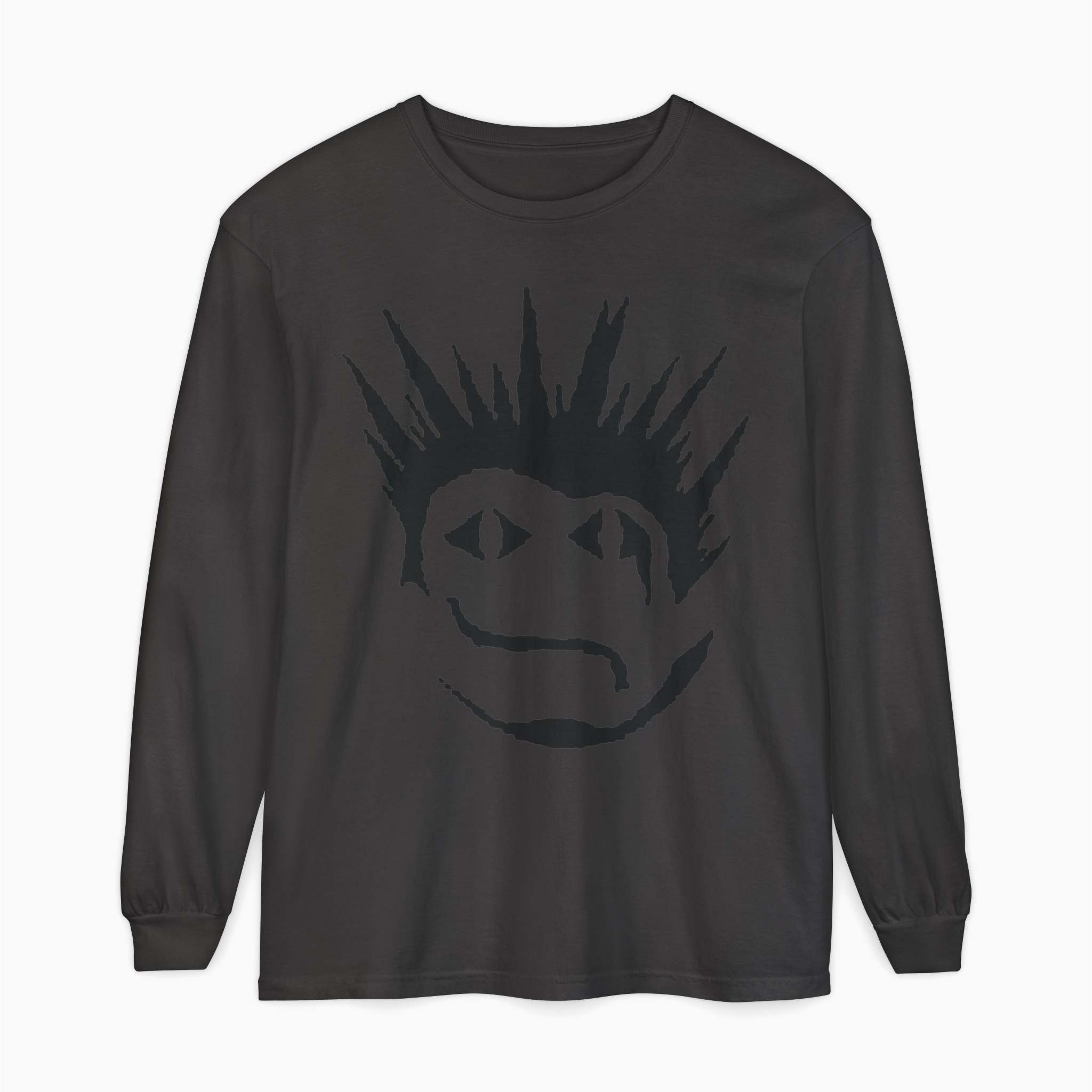 Aw Shux Face Logo Long Sleeve Shirts - Punk Hardcore Alternative Rock Music
