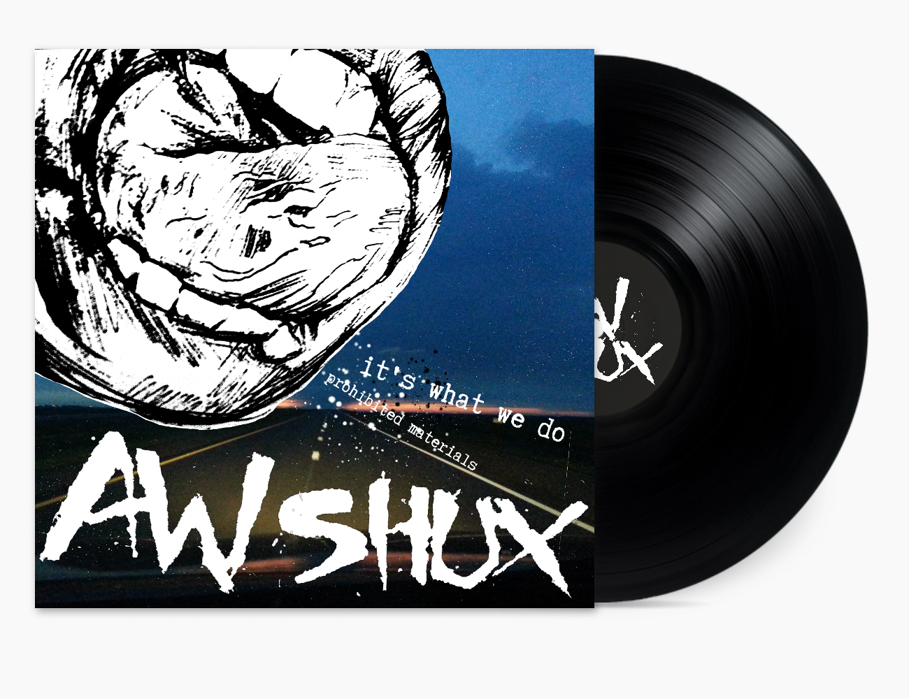 Punk Hardcore Alternative Rock Music - Aw Shux - It's What We Do - 7-inch Vinyl Record