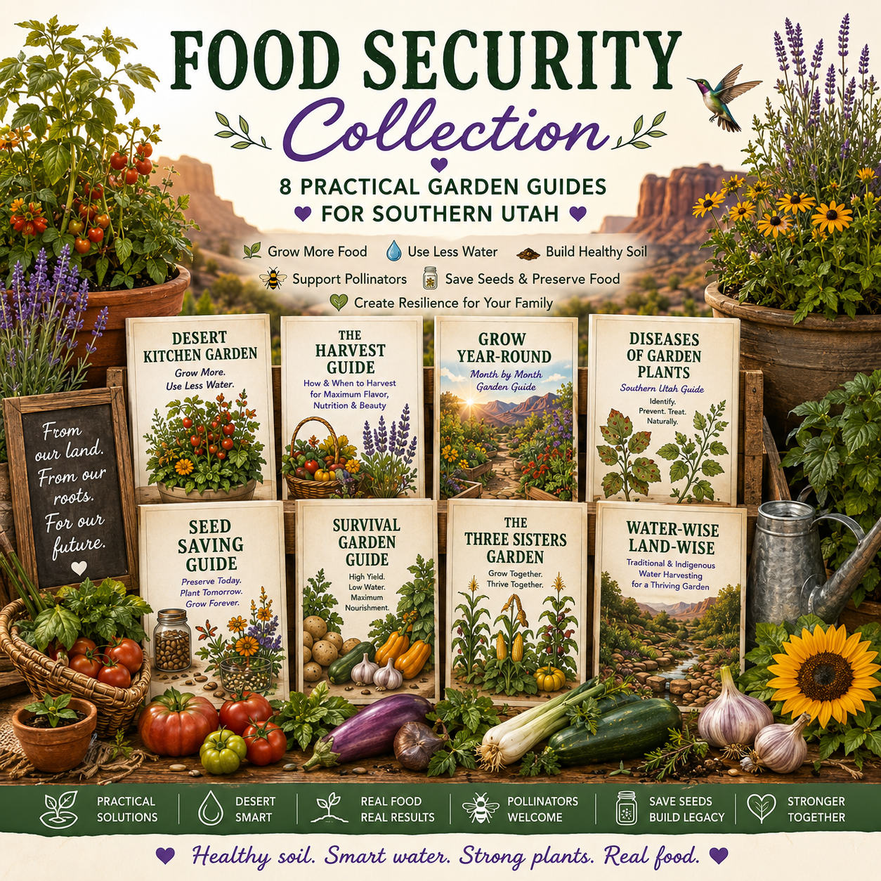 Food Security Collection - 8 Practical Garden Guides