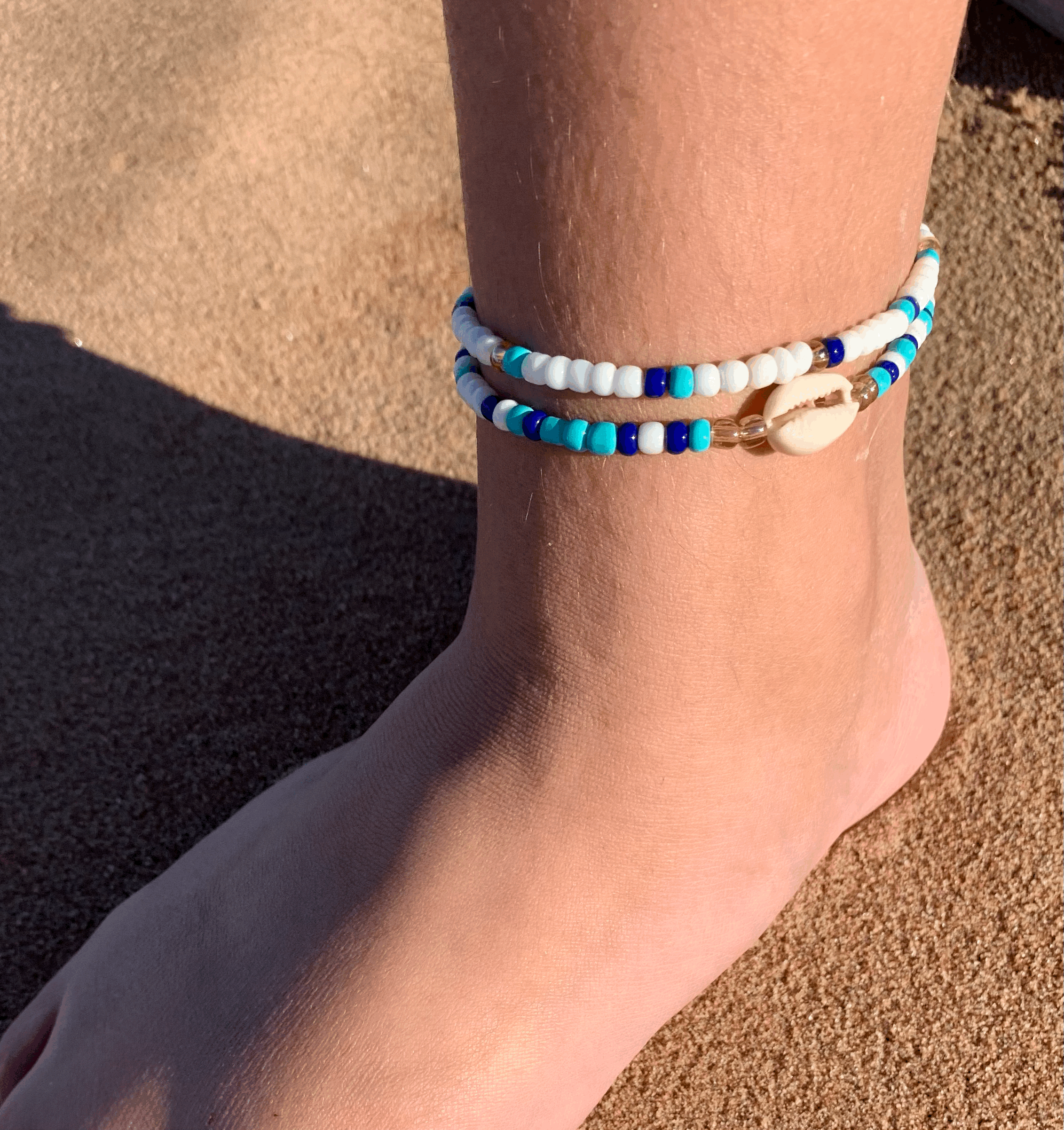Shell Cove Anklet Set