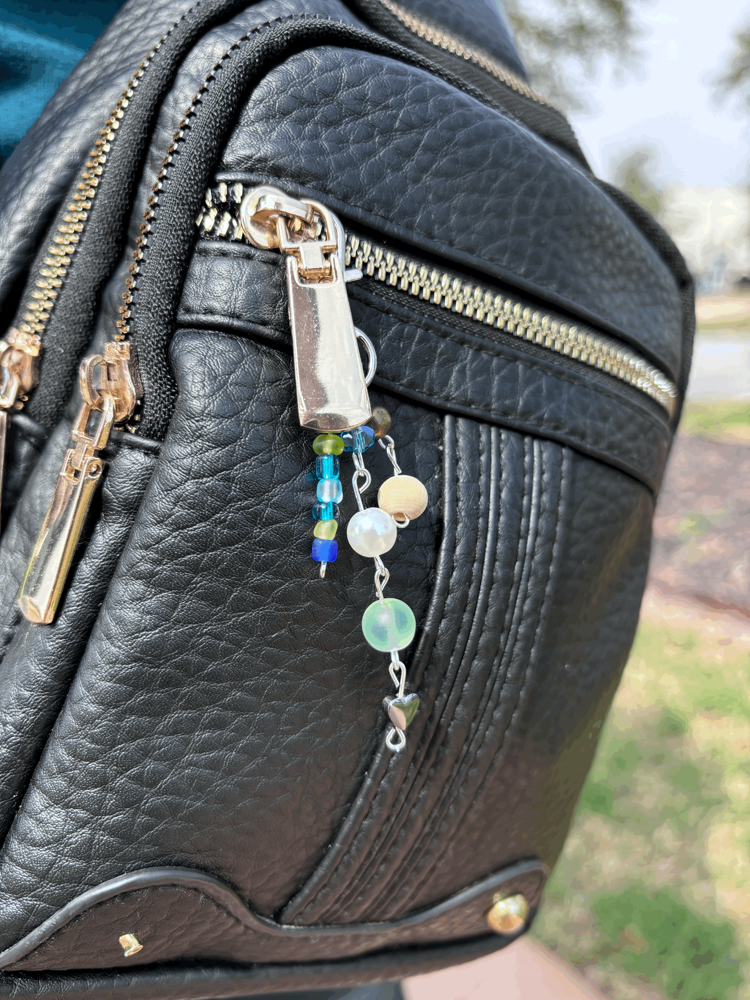 Heart of Seaglass Keychain
