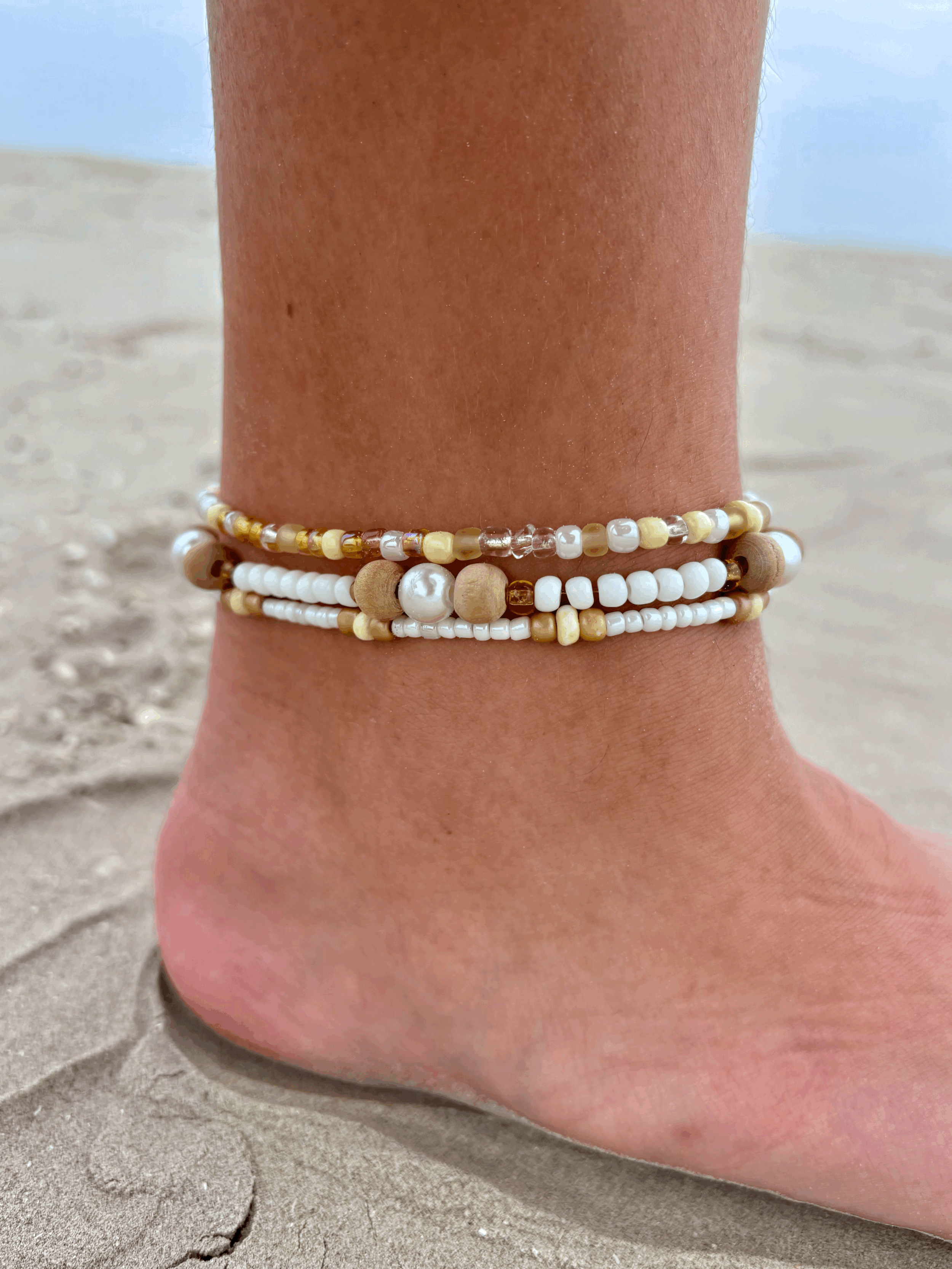 Sun-kissed Shores Anklet Set