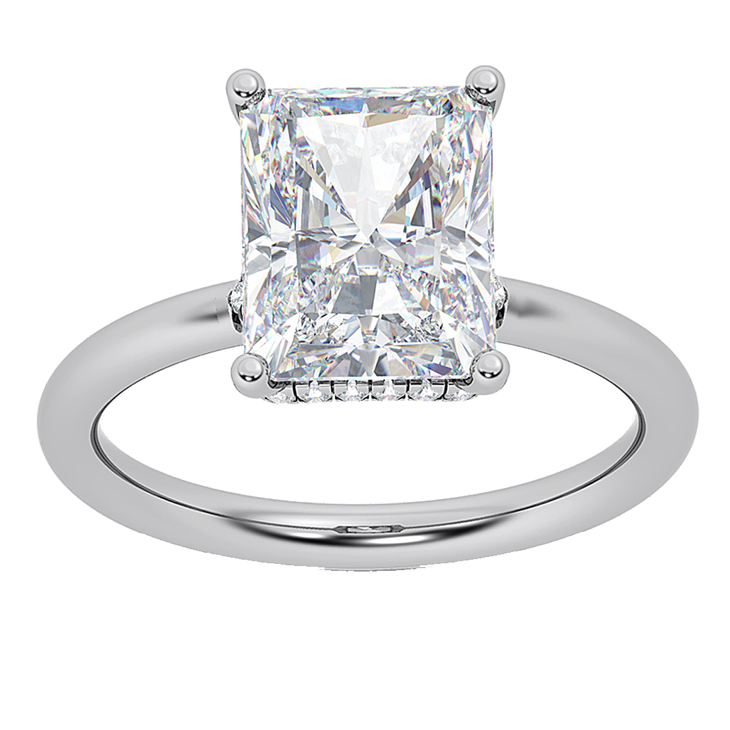 10K White Gold Mount