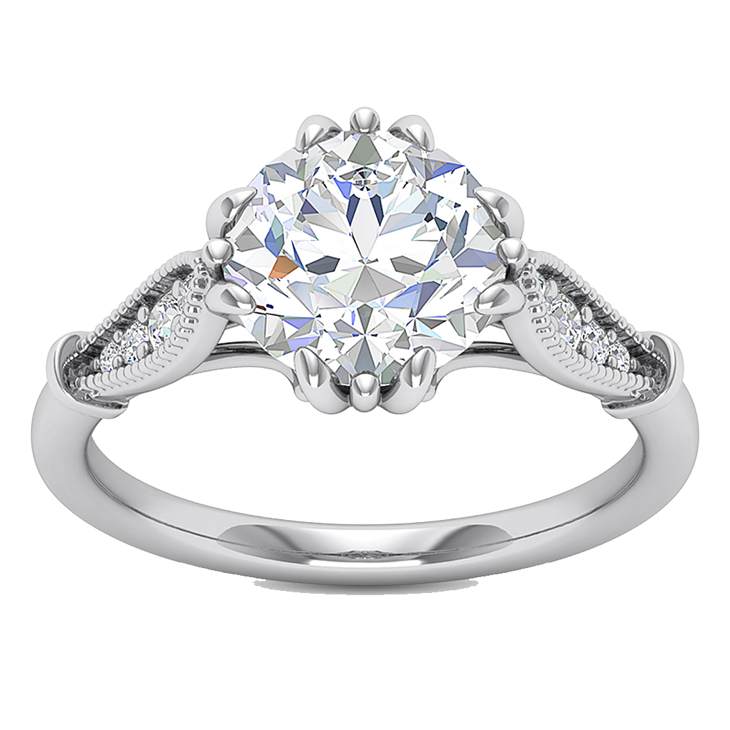 Platinum Diamond Semi Mount