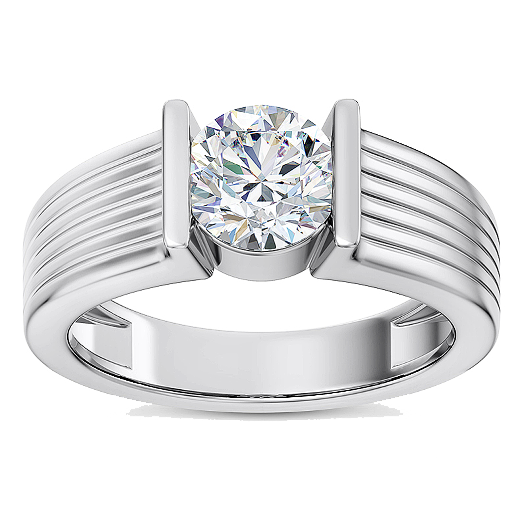 10K White Gold Ring Mounting