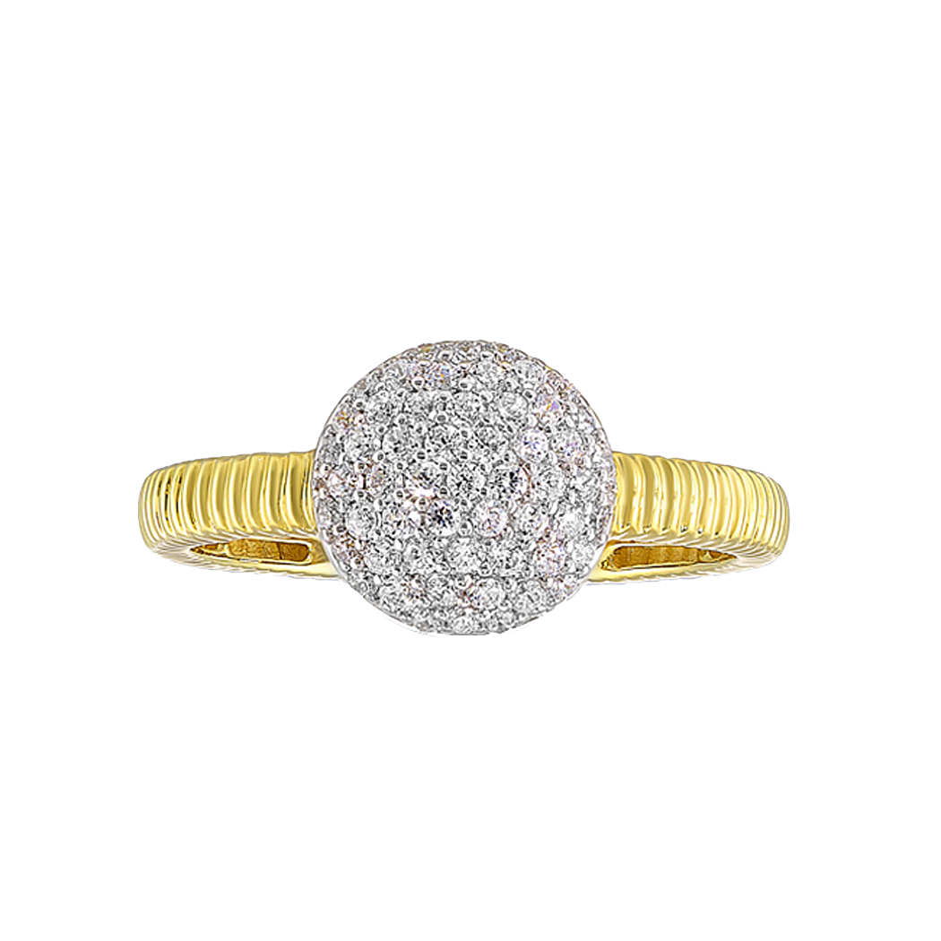 10K Yellow Gold Diamond Ring