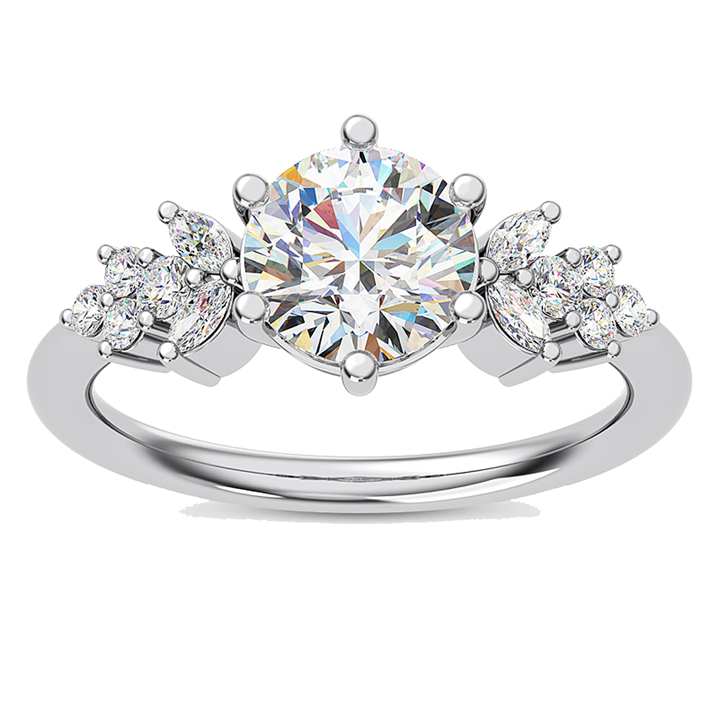 Platinum Diamond Semi Mount