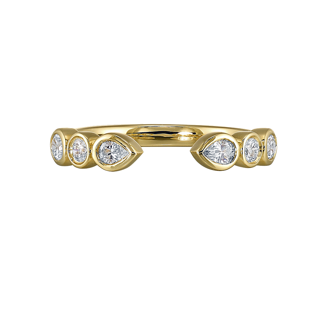 14K Yellow Gold Open Ring
