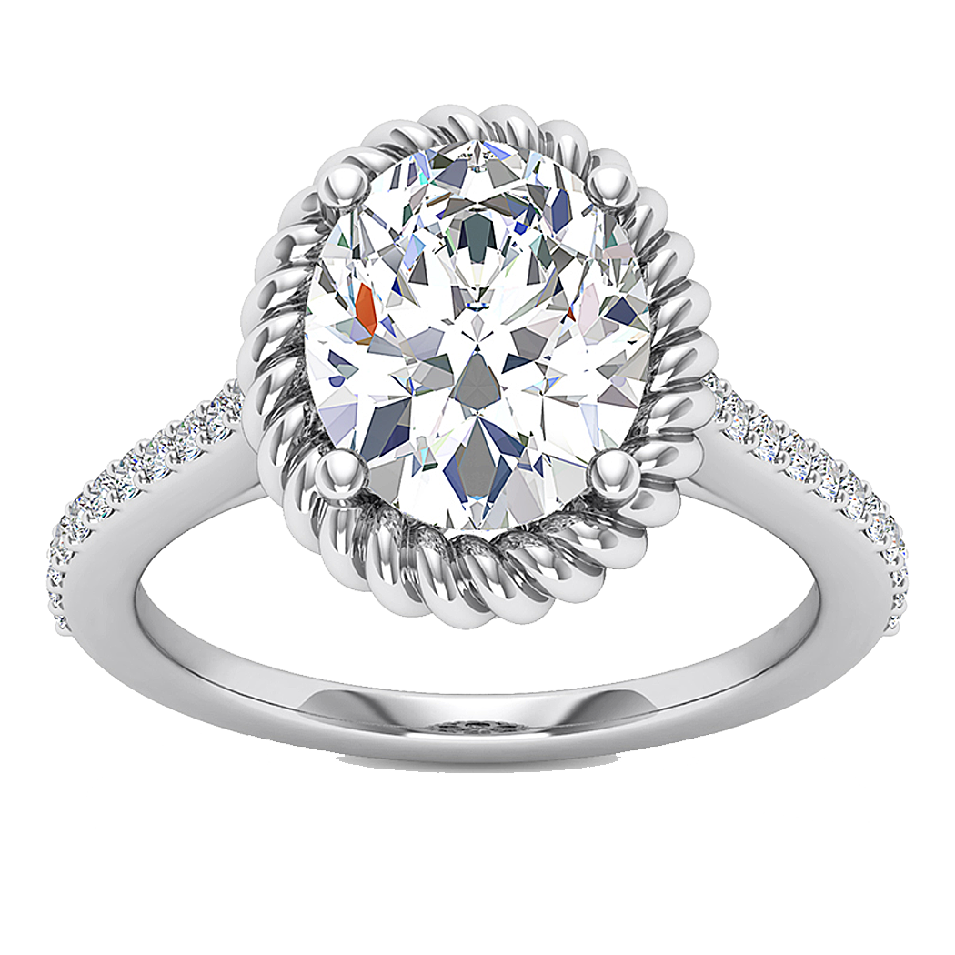 Platinum Diamond Semi Mount