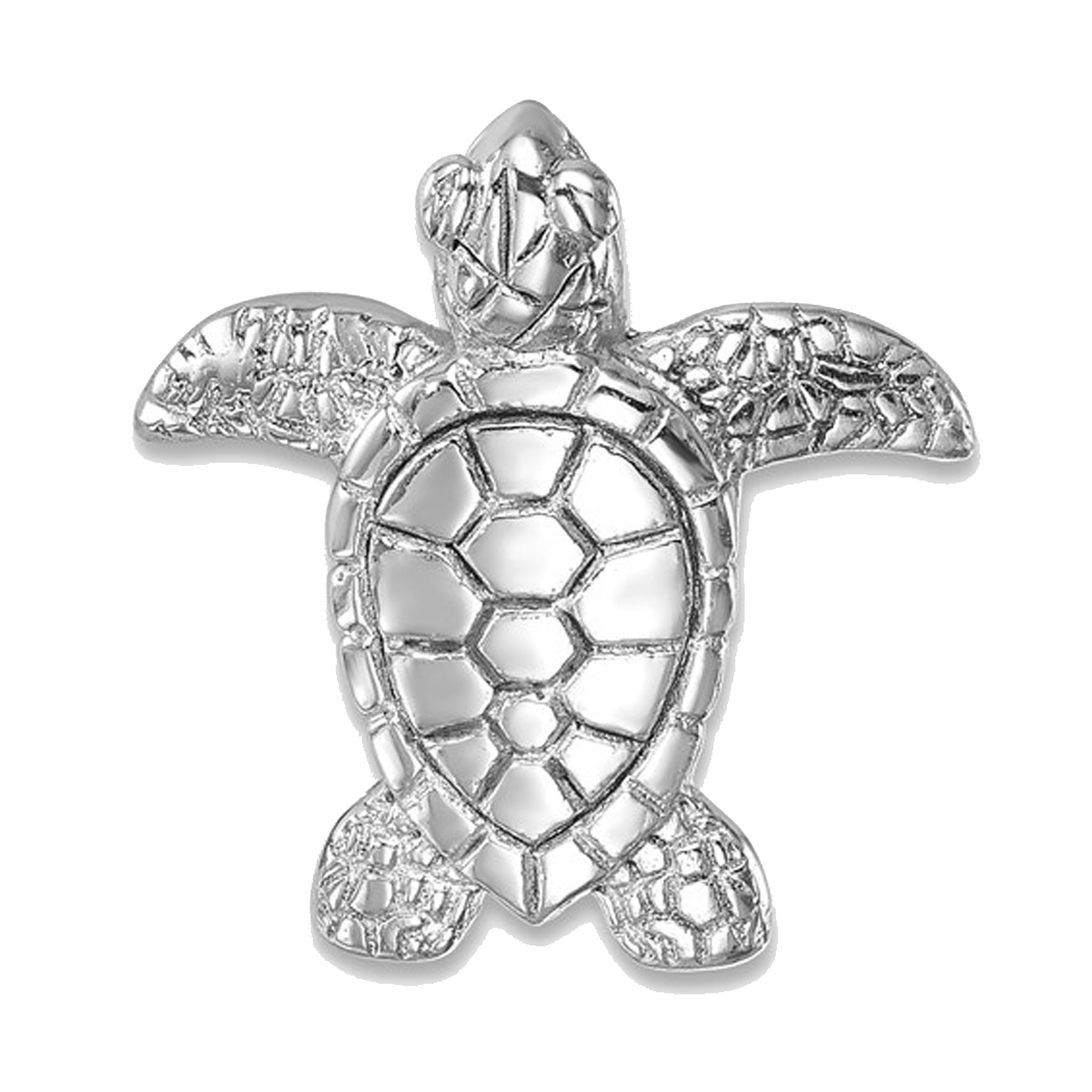 Sterling Silver Turtle Tie Pin
