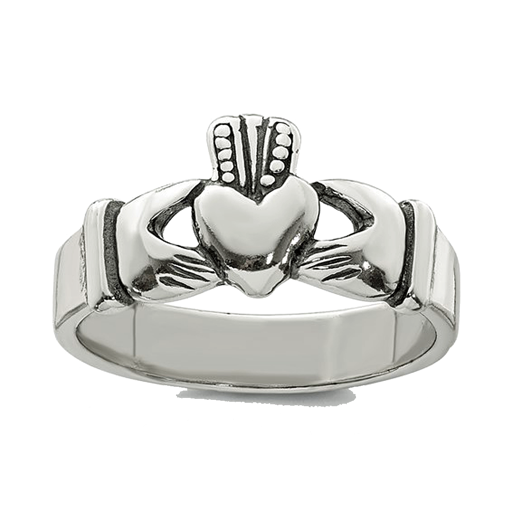 Sterling Silver Claddagh Ring