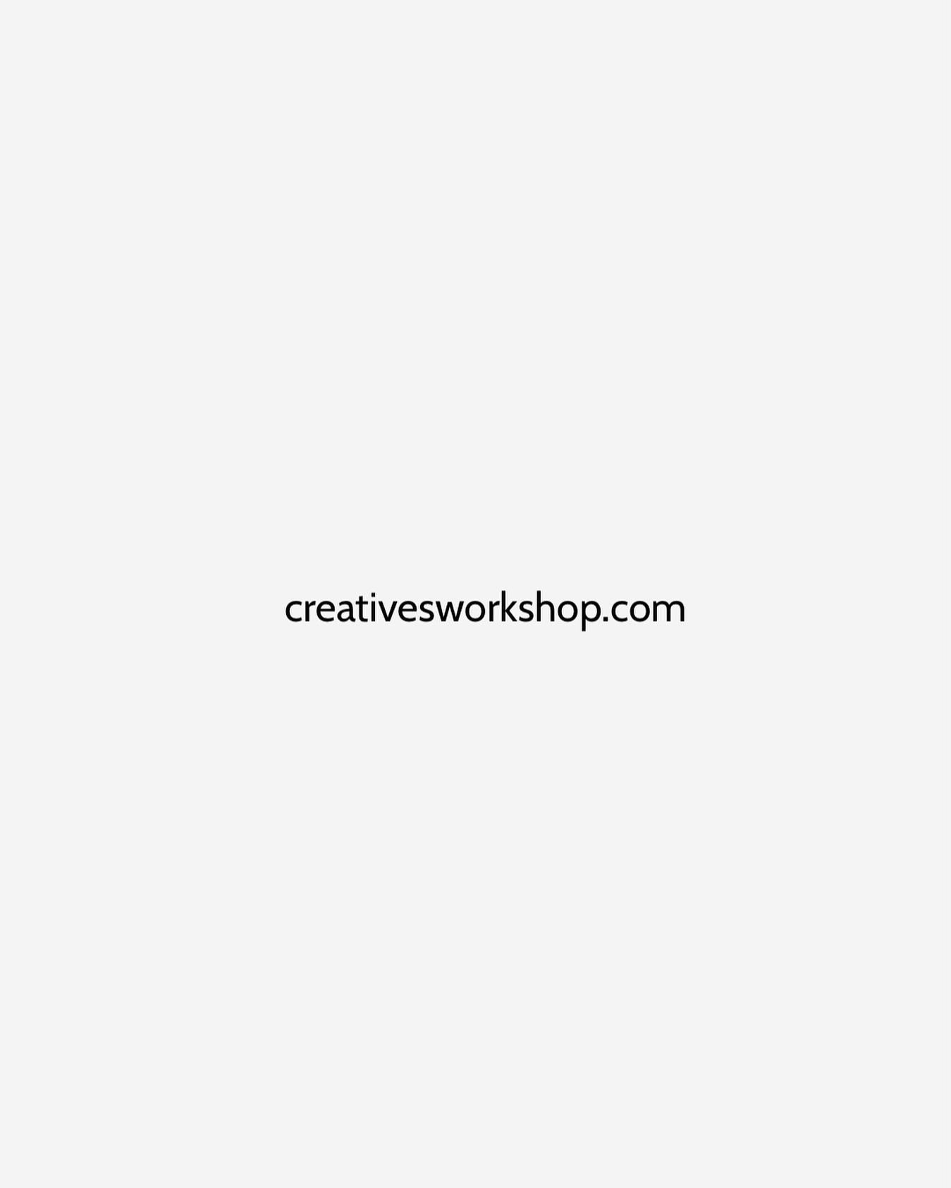 creativesworkshop.com
#contentcreator