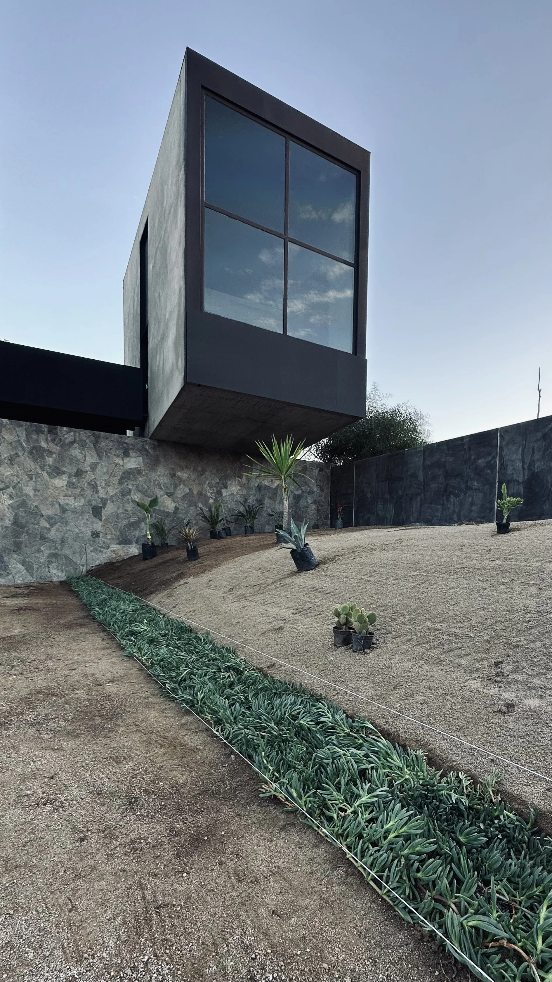 Valle de Guadalupe Mexico Los Angeles Winery Airbnb House Investment Construction Retirement Steel Architecture Modern