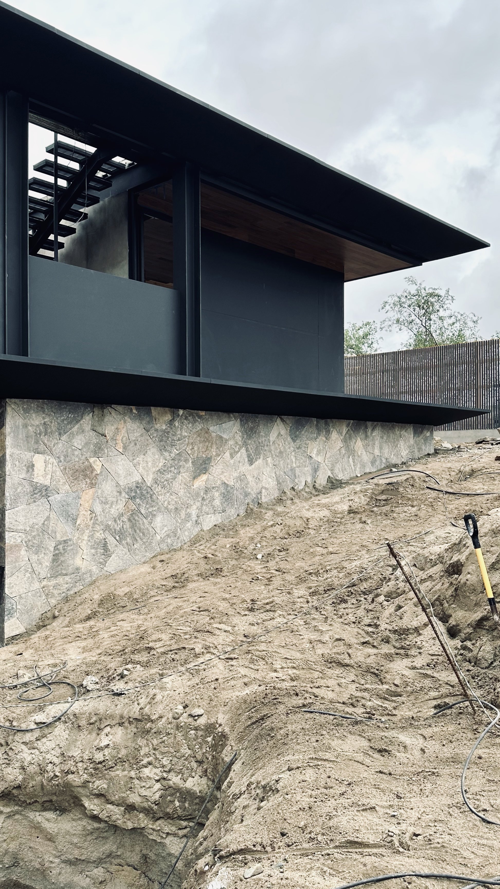 Valle de Guadalupe Mexico Los Angeles Winery Airbnb House Investment Construction Retirement Steel Architecture Modern