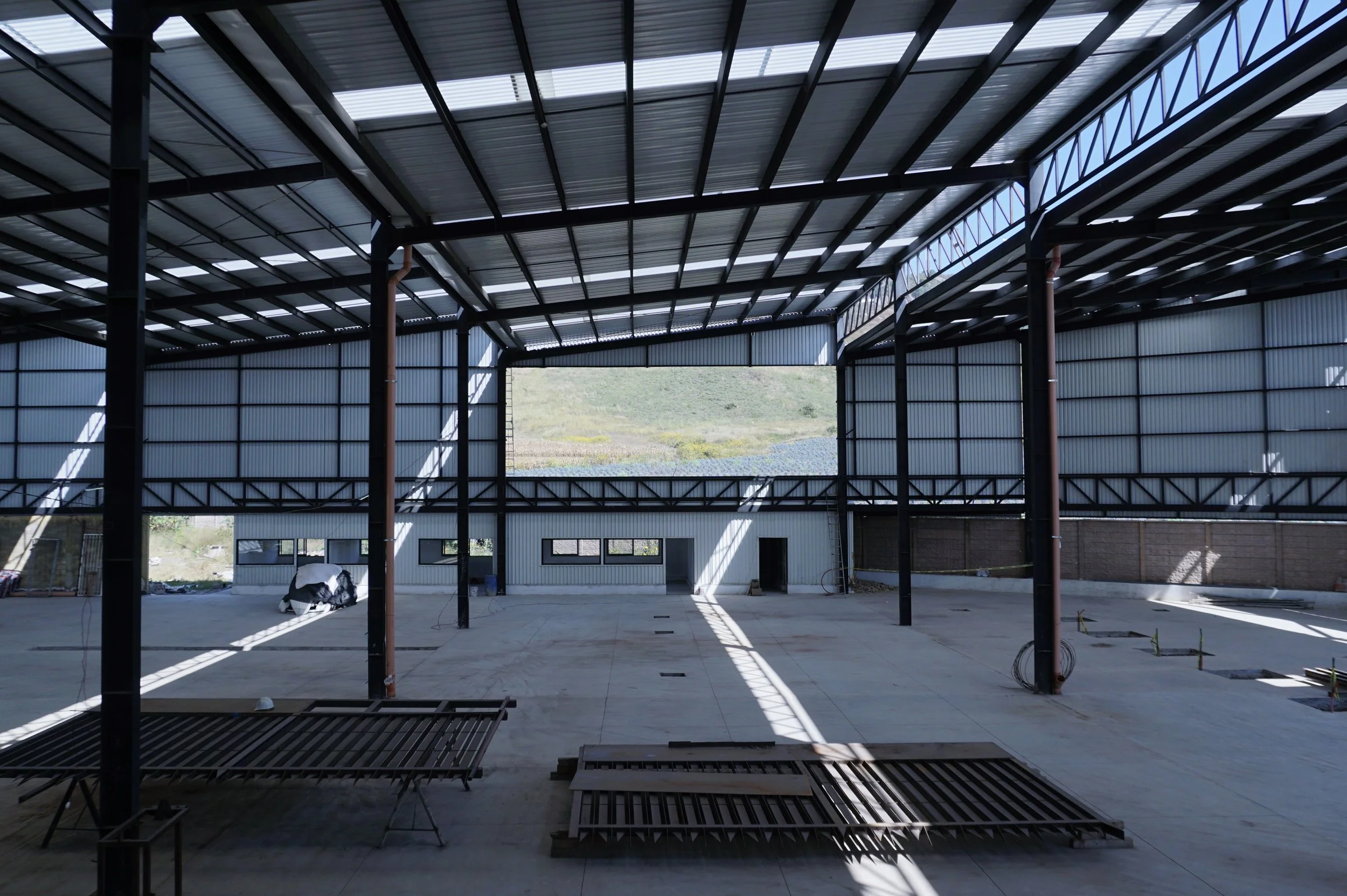 Guadalajara Factory Investment Civil Work Industry Steel Structure