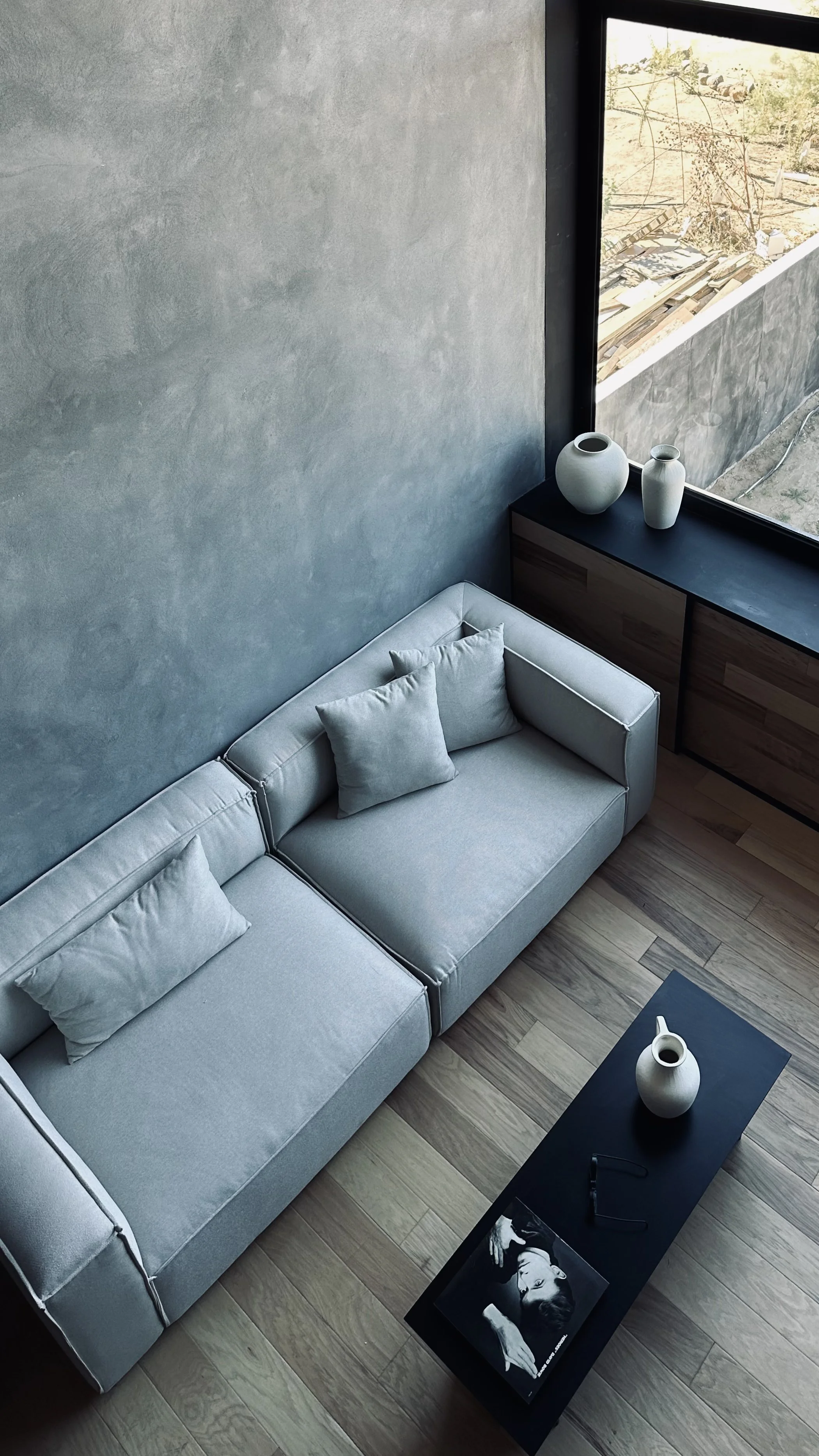 Valle de Guadalupe Mexico Los Angeles Winery Airbnb House Investment Construction Retirement Steel Architecture Modern