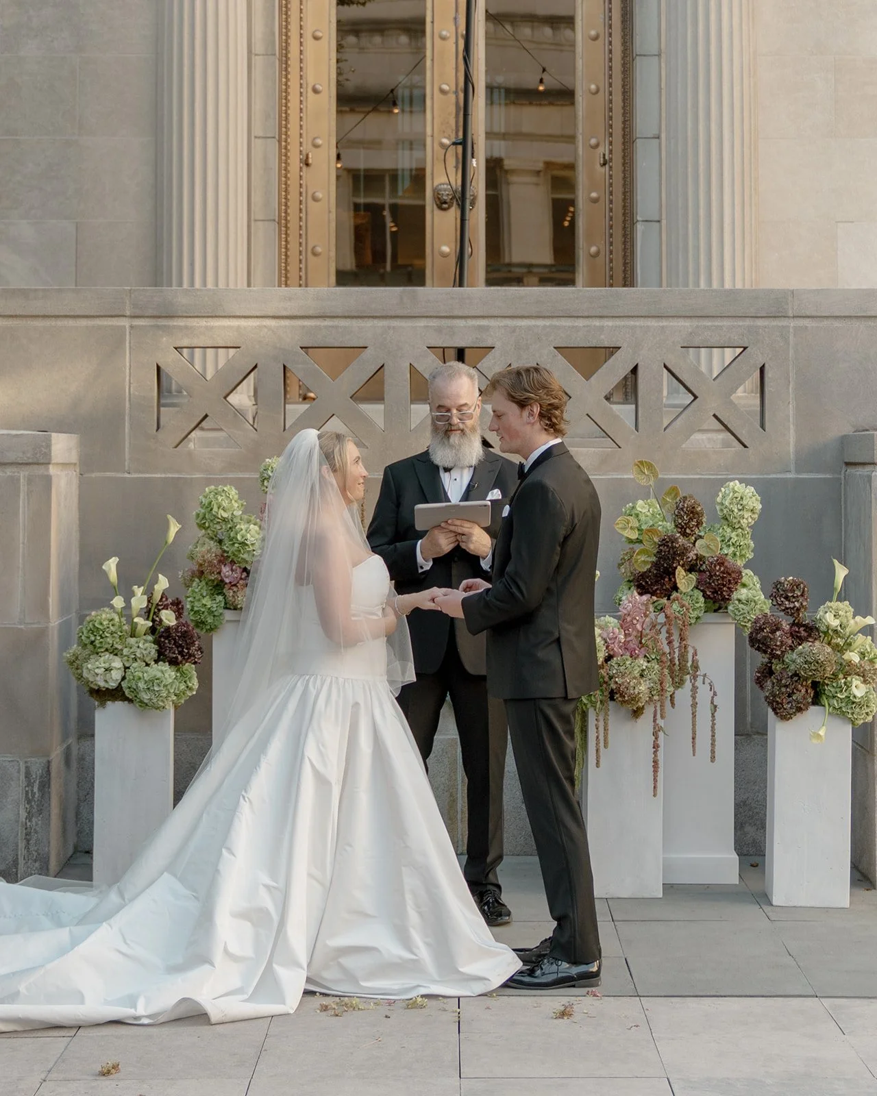 A + N Art Museum Wedding