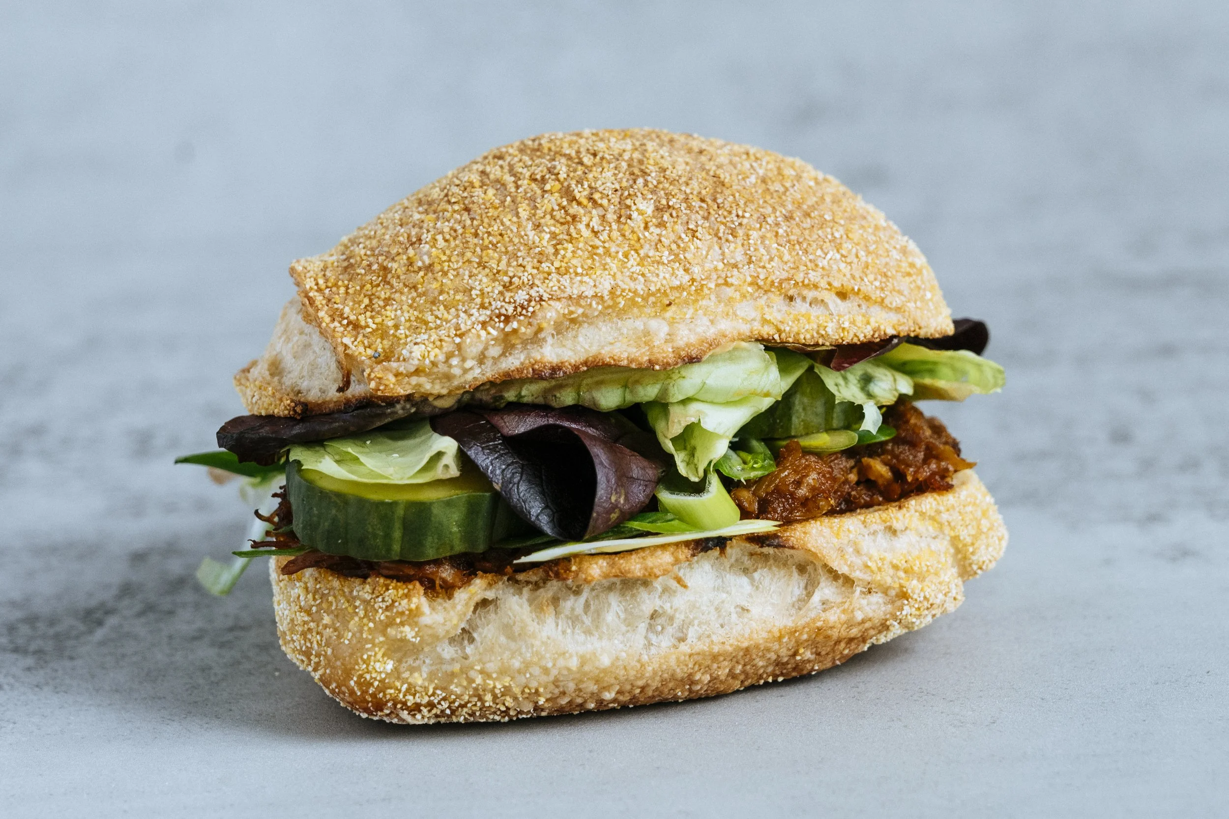 Char Siu Bao inspired sandwich