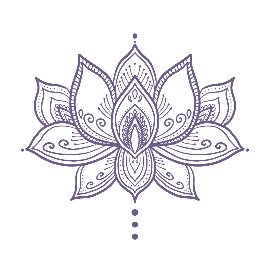 purple vector lotus flower