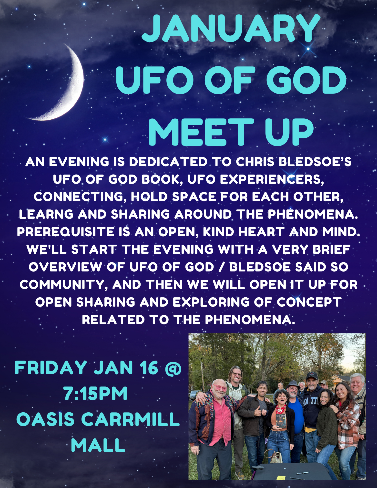 January UFO of God Meetup 