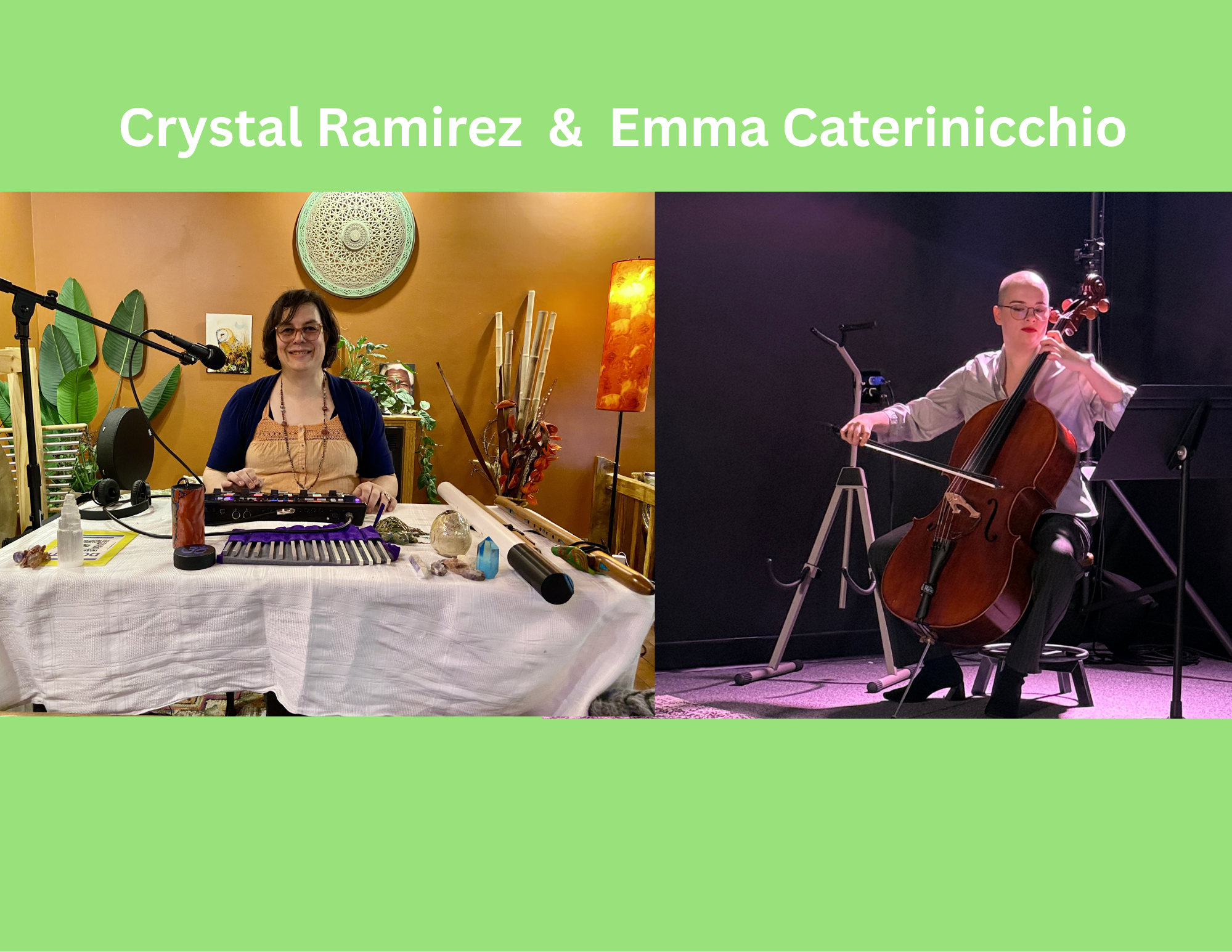 Sound Bath with Crystal & Emma 