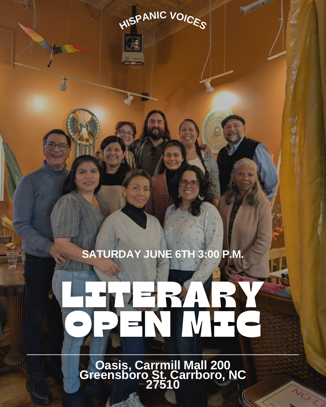 June Tertulia Literaria in Spanish