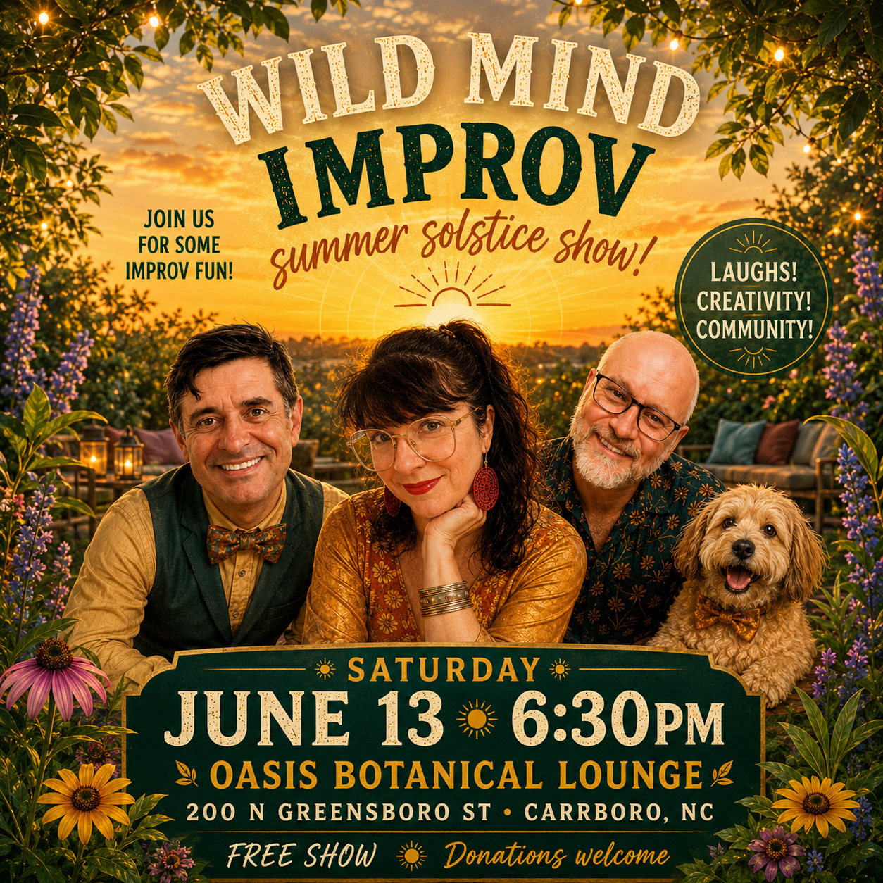 Wild Mind Improv Show
