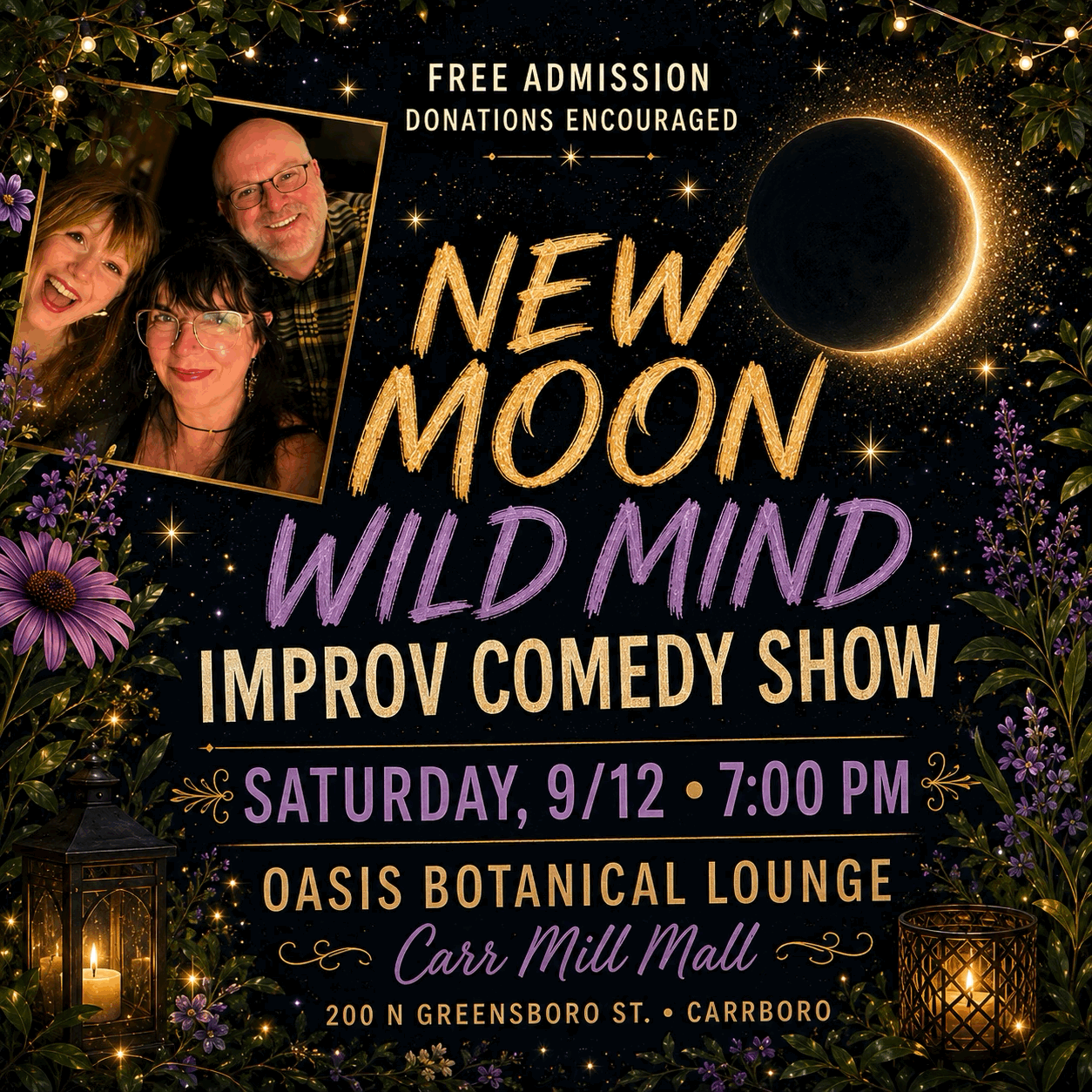 New Moon Wild Mind Improv Comedy Show