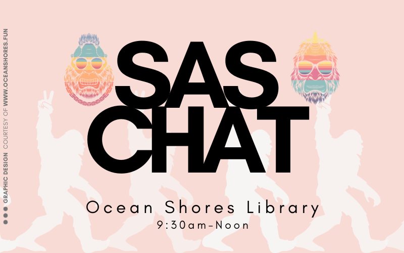 You're in luck!
The festival is running the same weekend as one of our local Sasquatch discussion sessions at the library! Drop in and discuss Sasquatch or share your experience(s).

Coffee & pastry served. See you there!