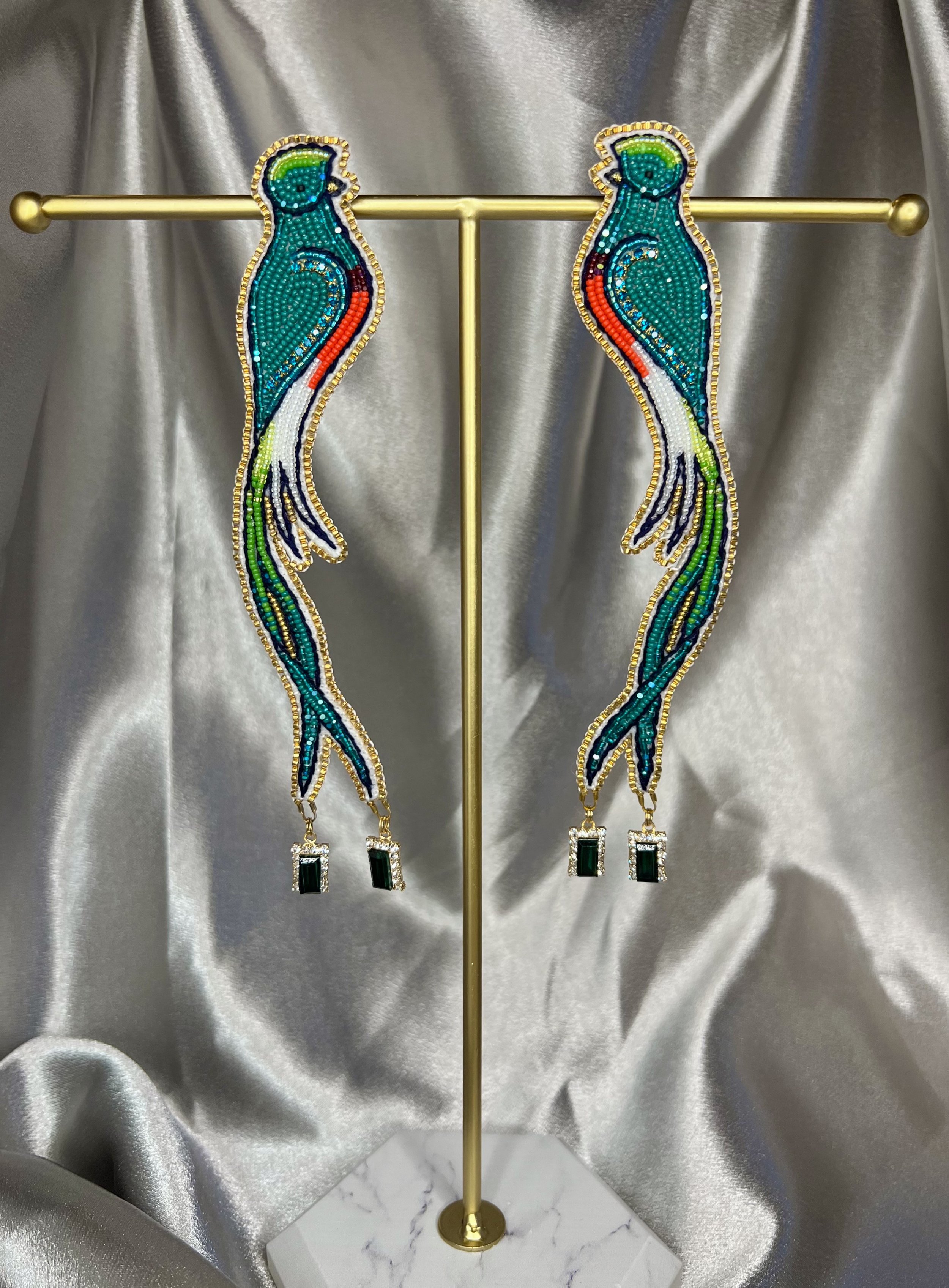 Quetzal Queen Earrings