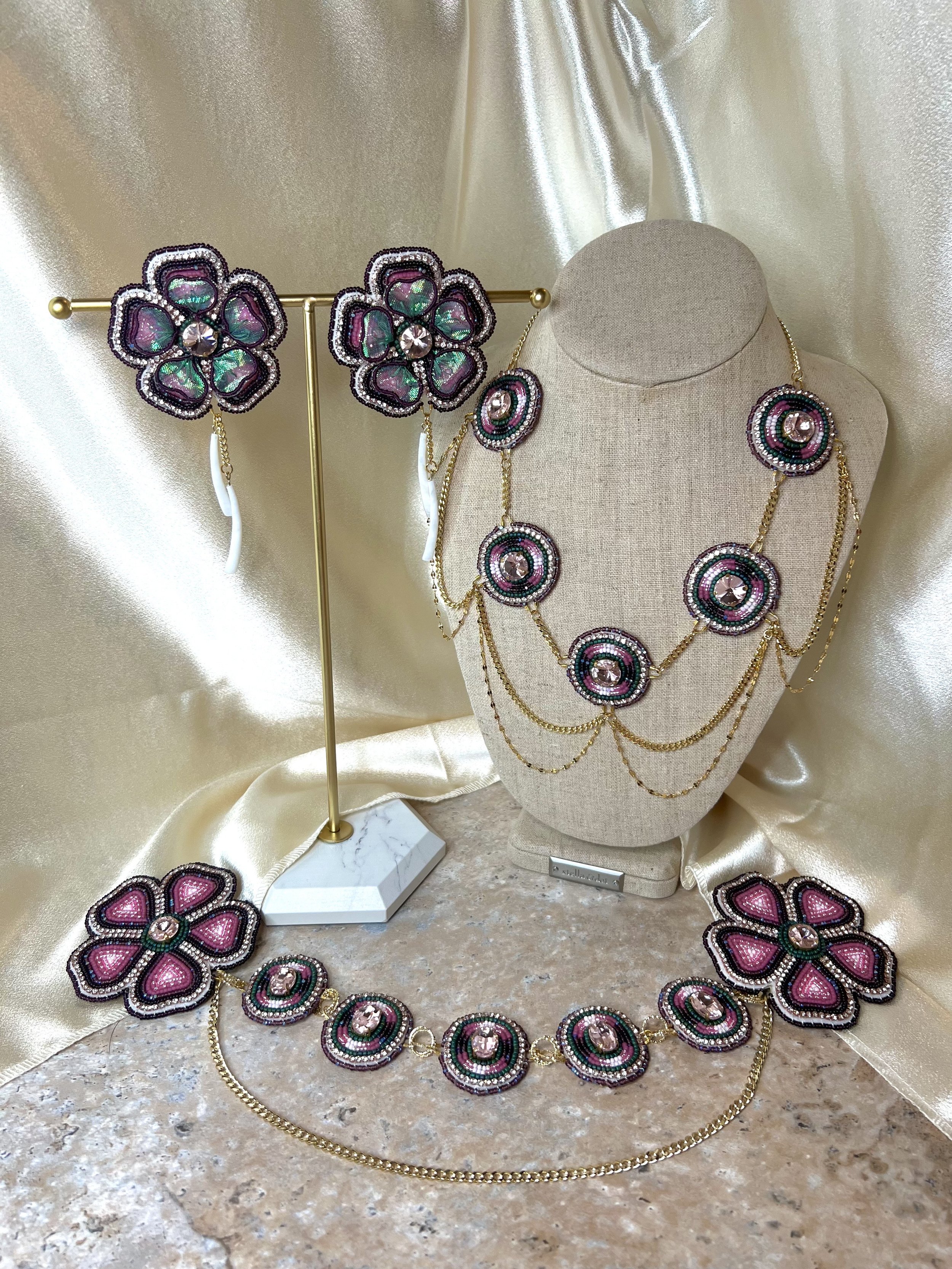 Royal Garden Floral Set