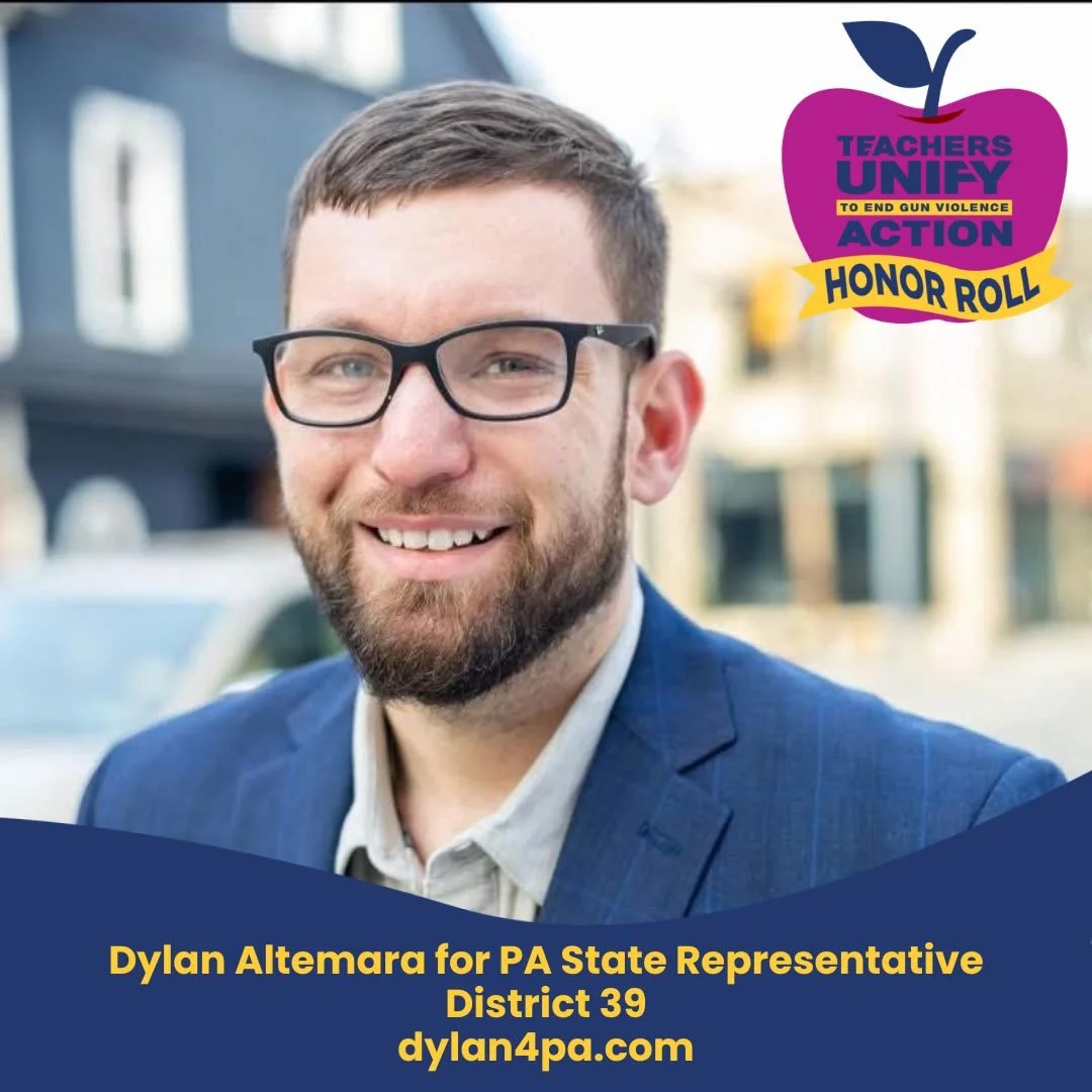 We&rsquo;re proud to recognize Dylan Altemara for Pennsylvania State Representative &ndash; District 39, as a Teachers Unify Action Honor Roll Candidate!

&ldquo;I believe our elected leaders need to provide a voice and a platform for members of the 