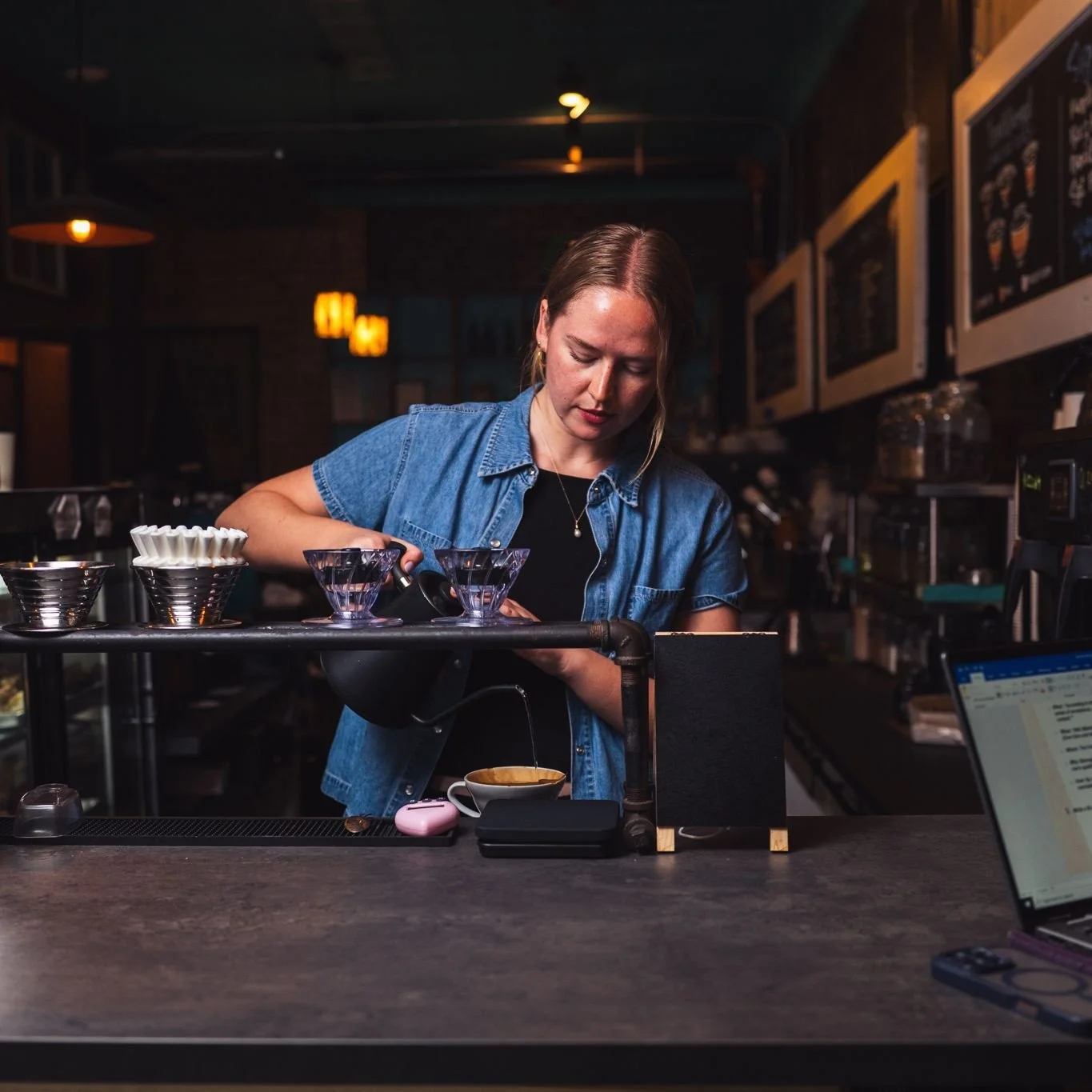 Our favorite place to see you: at the slow bar 🥰⁠
⁠
Ask us what's fresh &amp; dialed in, we&rsquo;ll get you something great