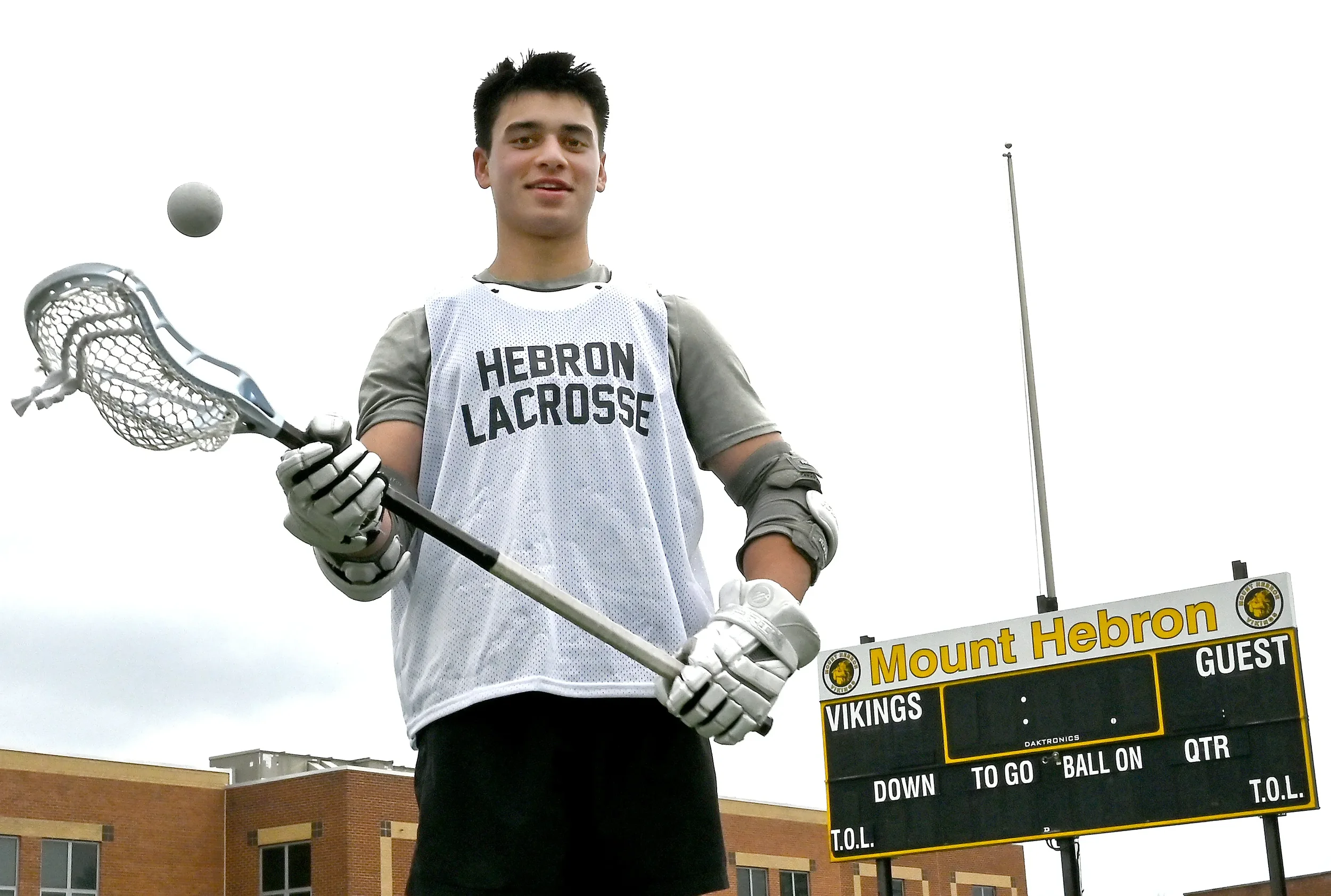 Mt.Hebron Lacrosse player now skilled in window cleaning in Ellicott City, Maryland. 