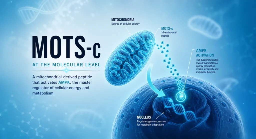 MOTS-c Peptide Therapy: Mitochondrial Health, Metabolism, Energy &amp; Recovery