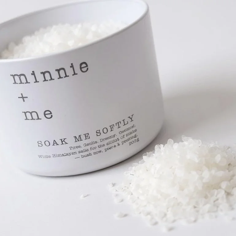 Soak Me Softly – White Himalayan Bath Salts 200g