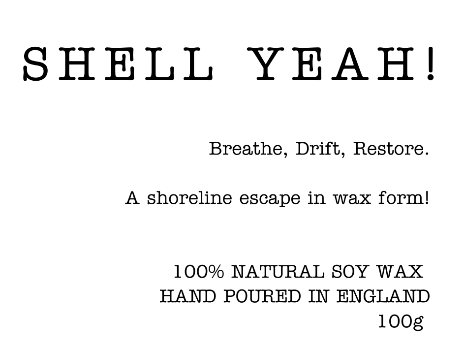 Shell Yeah – Shell Shaped Wax Melts
