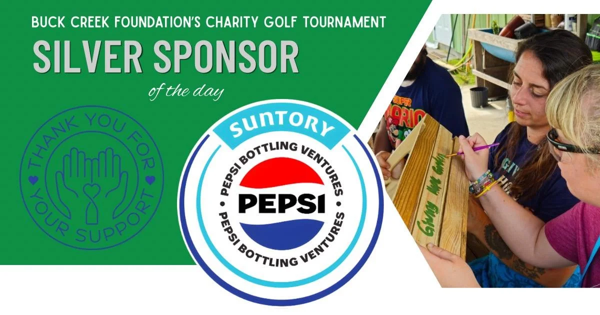 The Countdown Begins! 🔟 days left until our first annual Buck Creek Foundation Charity Golf Tournament 

Thank you Pepsi for sponsoring Giving Hope Gardens! We can&rsquo;t wait to tee off and celebrate this wonderful community we are so gracious to 