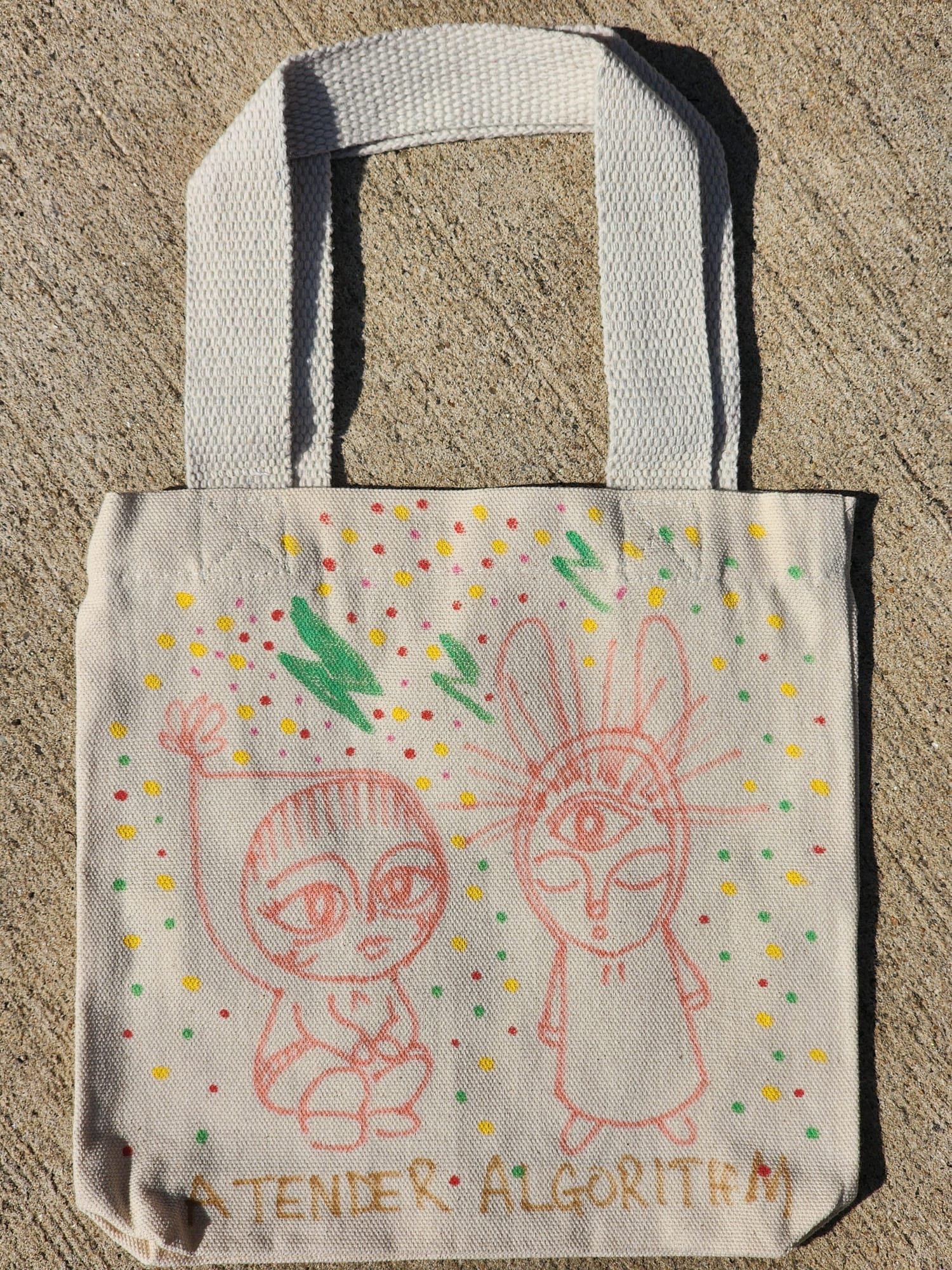 A Tender Algorithm_ mini tote bag