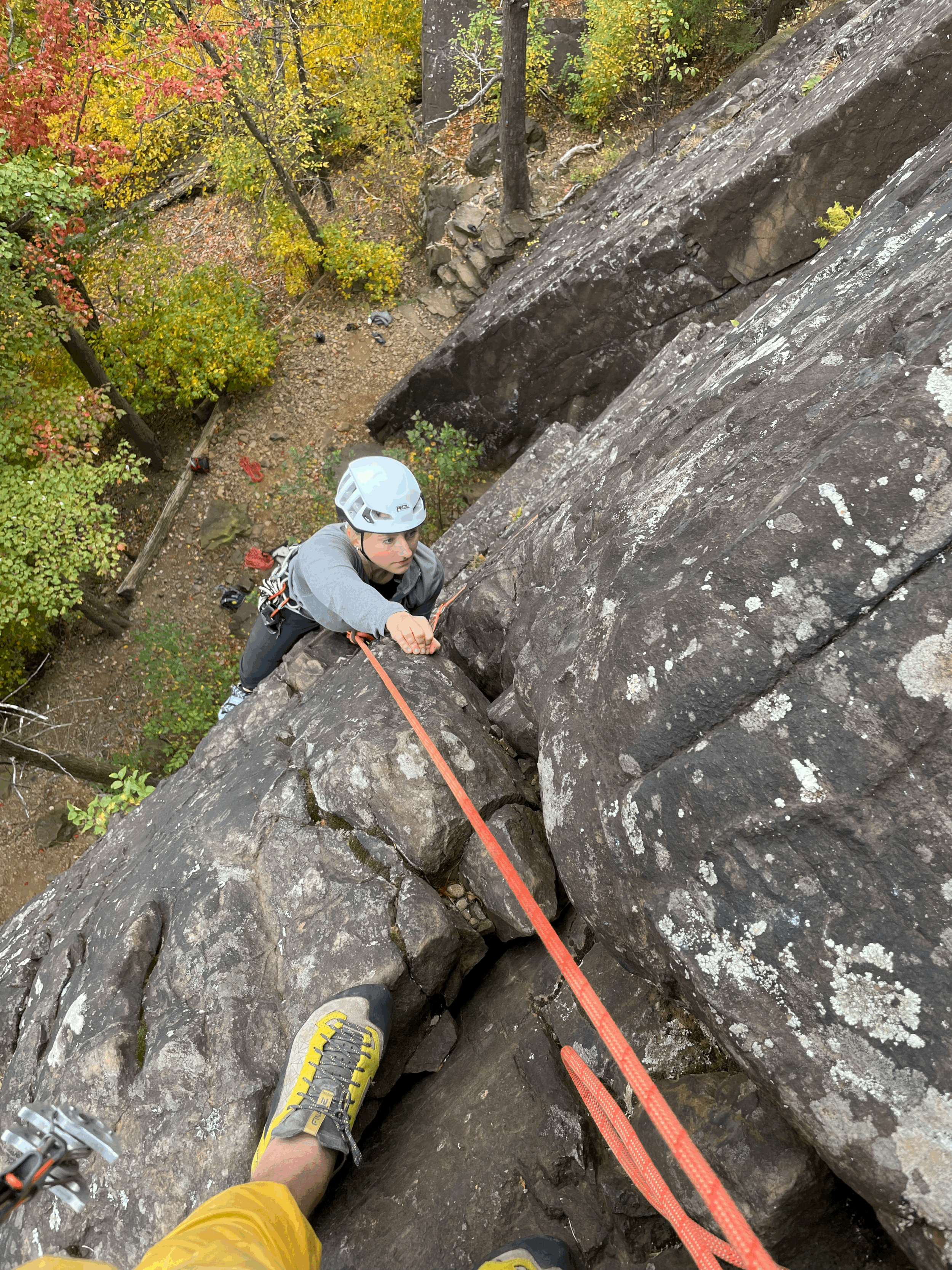 1/2 Day Outdoor Climbing at WolF Rock in Mansfield, CT