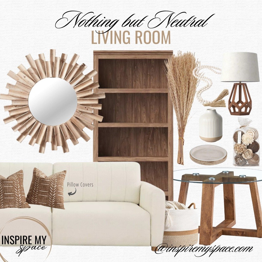 My Nothing But Neutral collection was inspired by the gorgeous mirror! I&rsquo;ve had my eye on this mirror for months! It&rsquo;s so beautiful &amp; looks great with this collection. 🤎

🔗LINK IN BIO or HIGHLIGHTS
&rarr; Select Curated Collections
