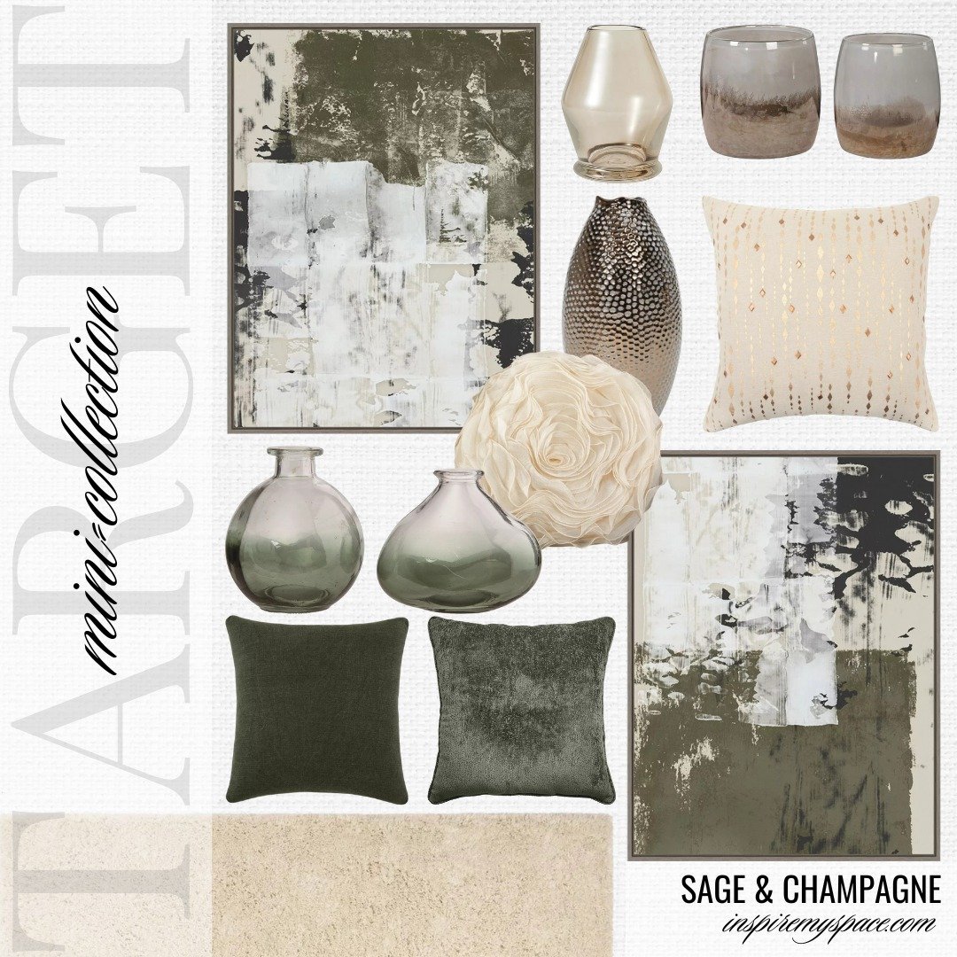 Loving my Sage &amp; Champagne d&eacute;cor collection! I absolutely love this color combination &amp; plan to do a series of collections in this beautiful combination that will feature some of these items. More to come! 🤎

🔗LINK IN BIO or HIGHLIGH