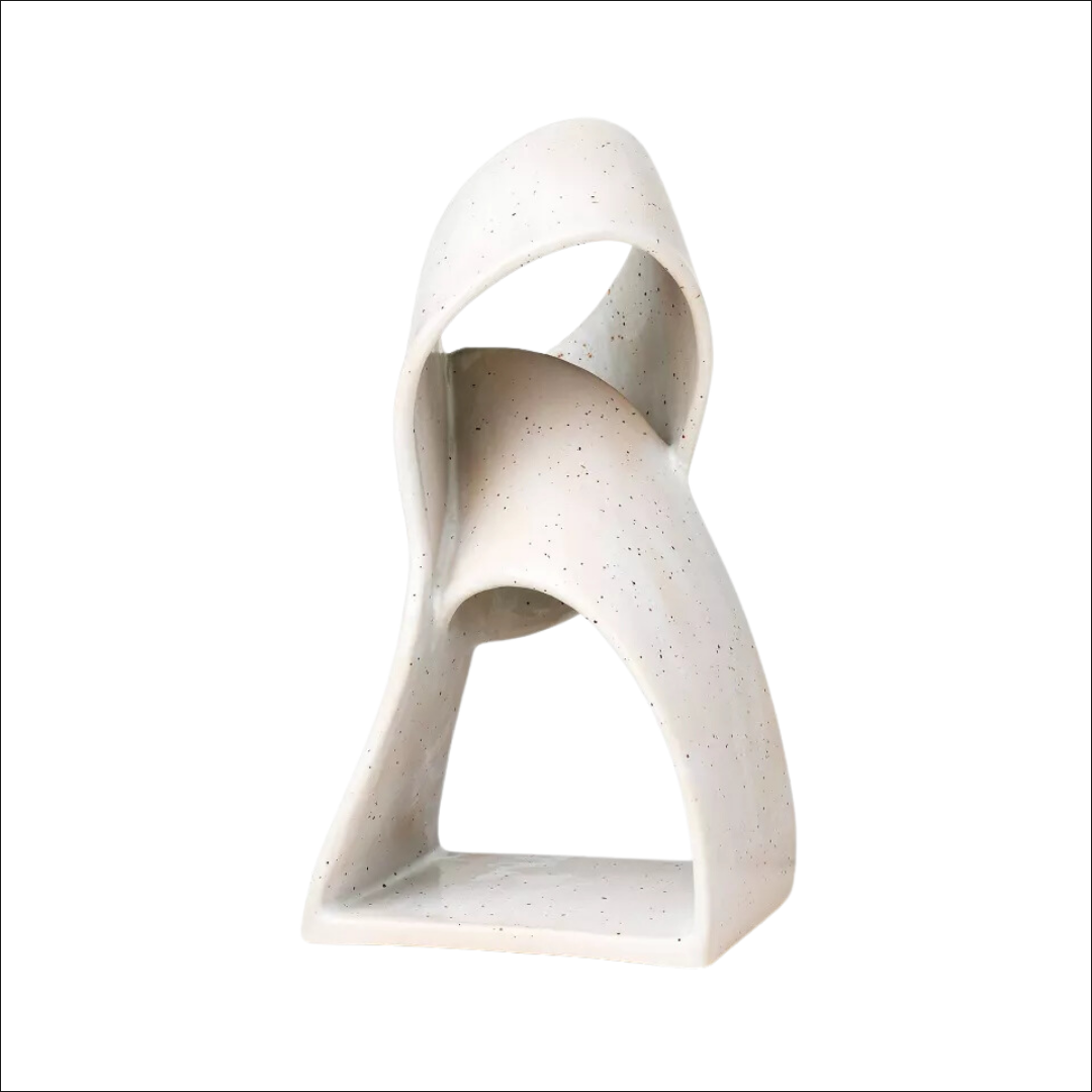 Ceramic Curved Sculpture