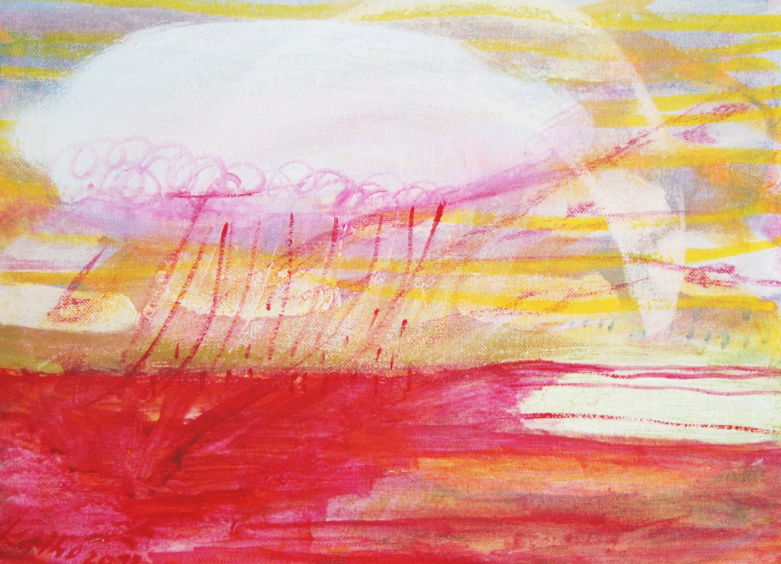 Abendgewitter *
Acryl auf Leinwand
35 x 20 cm