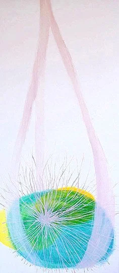 Gehalten* Acryl auf Leinwand 180 x 80 cm