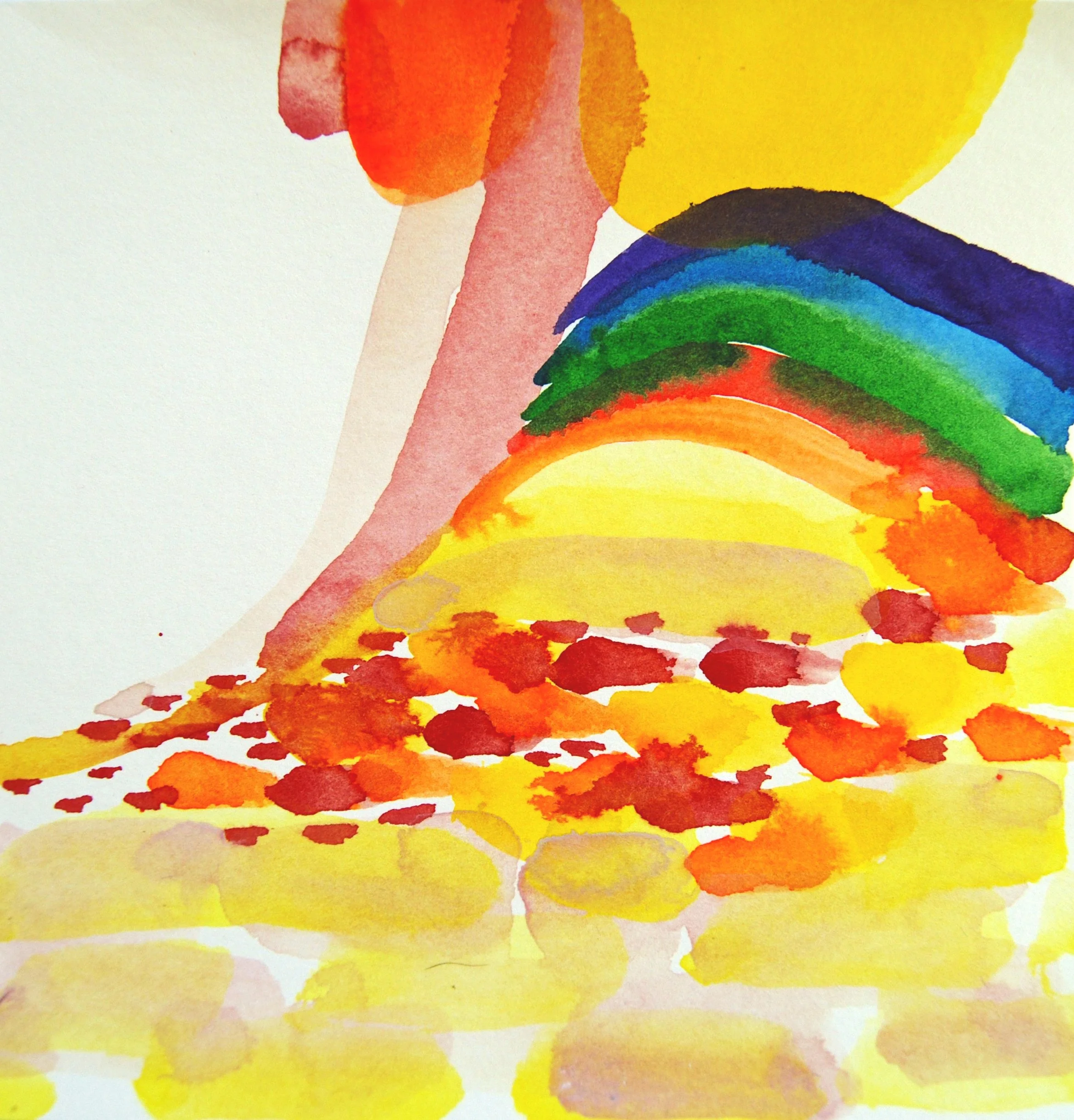 Der Weg ins Regenbogenland...