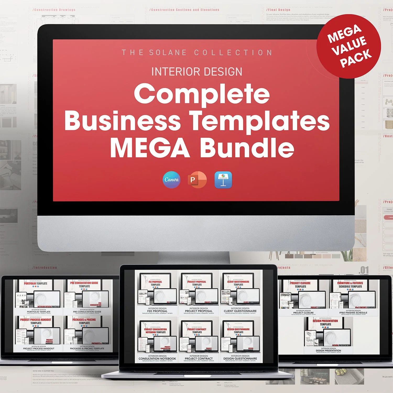 Complete Business Templates MEGA Bundle _ SOLANE Collection