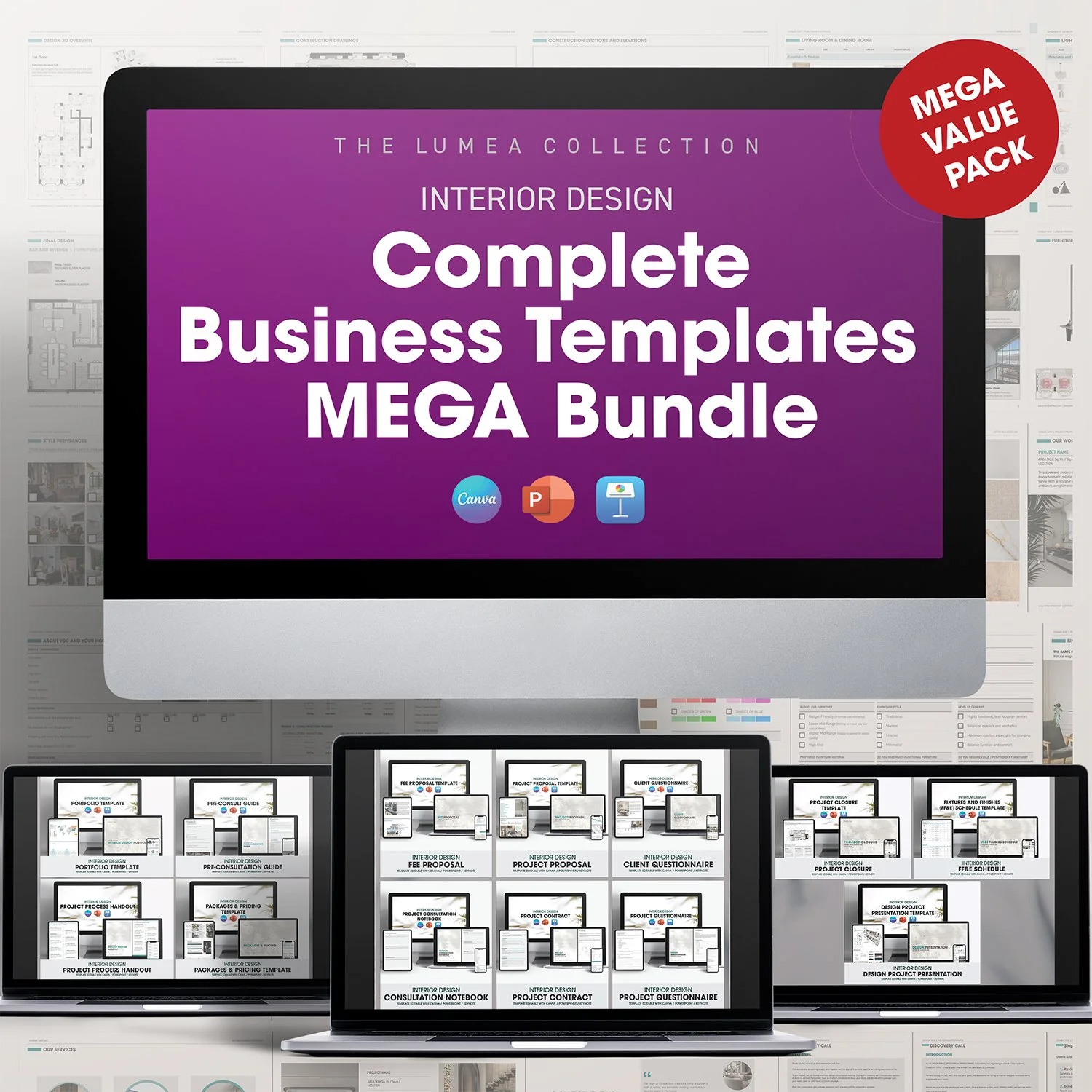 Complete Business Templates MEGA Bundle _ LUMEA Collection